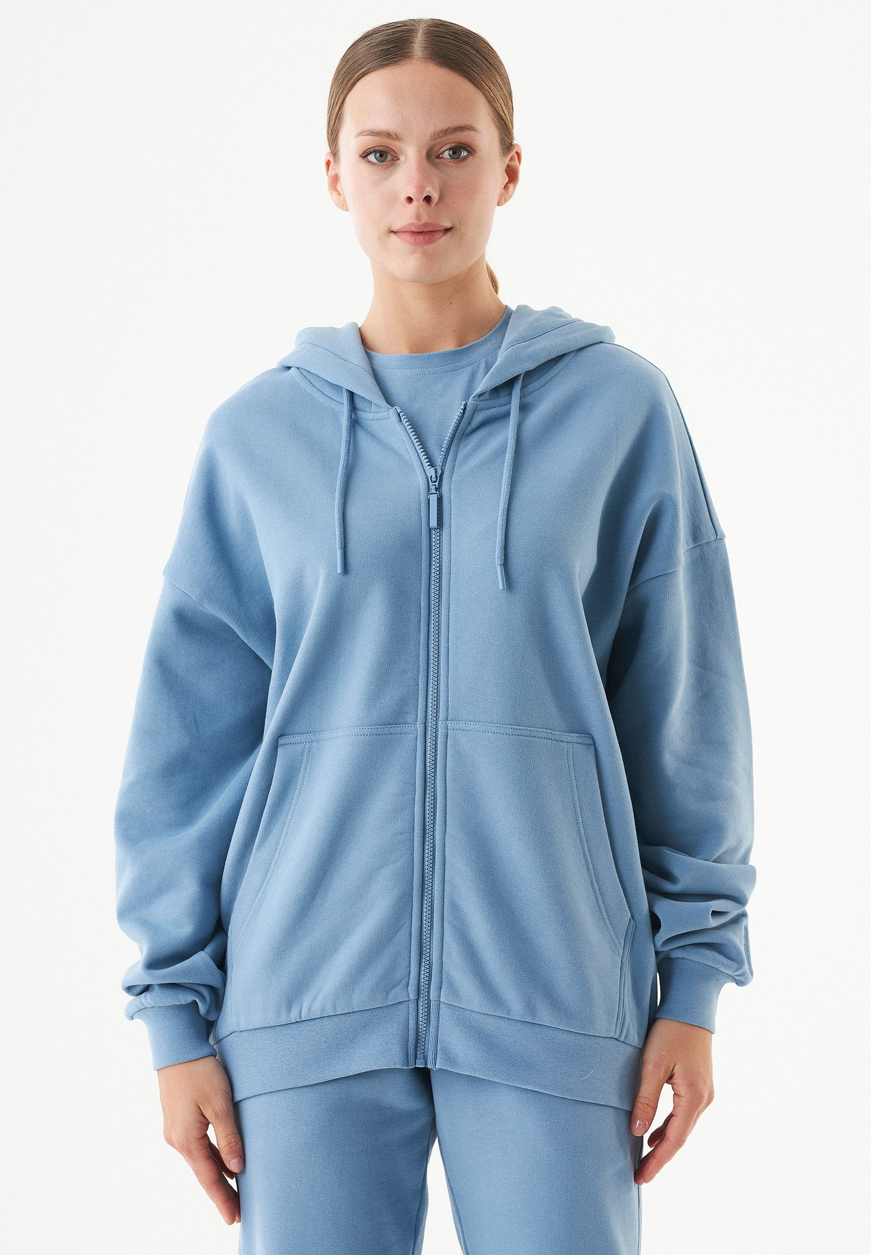 JALE Soft Touch Sweatjacke aus Bio-Baumwolle