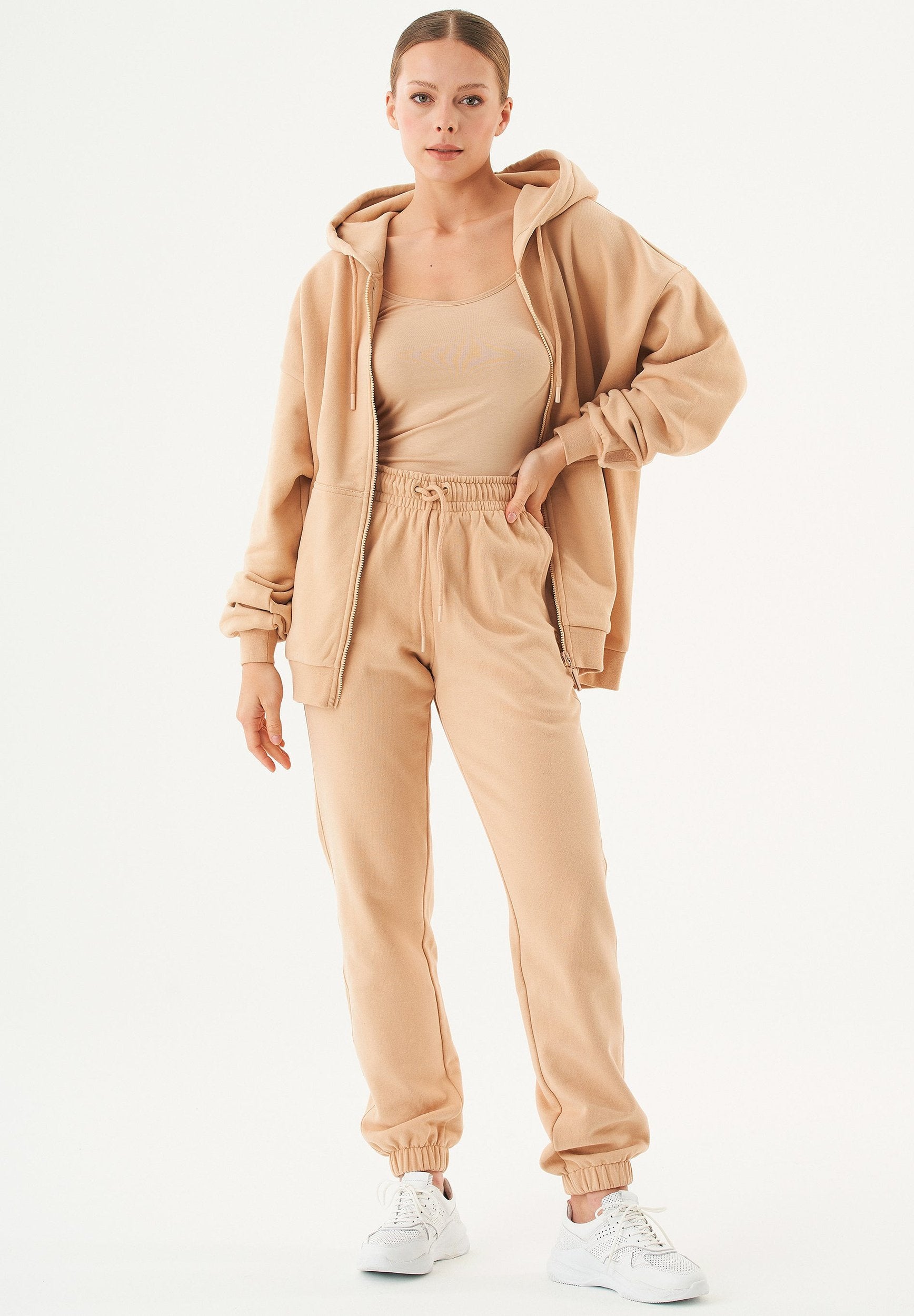 JALE Soft Touch Sweatjacke aus Bio-Baumwolle