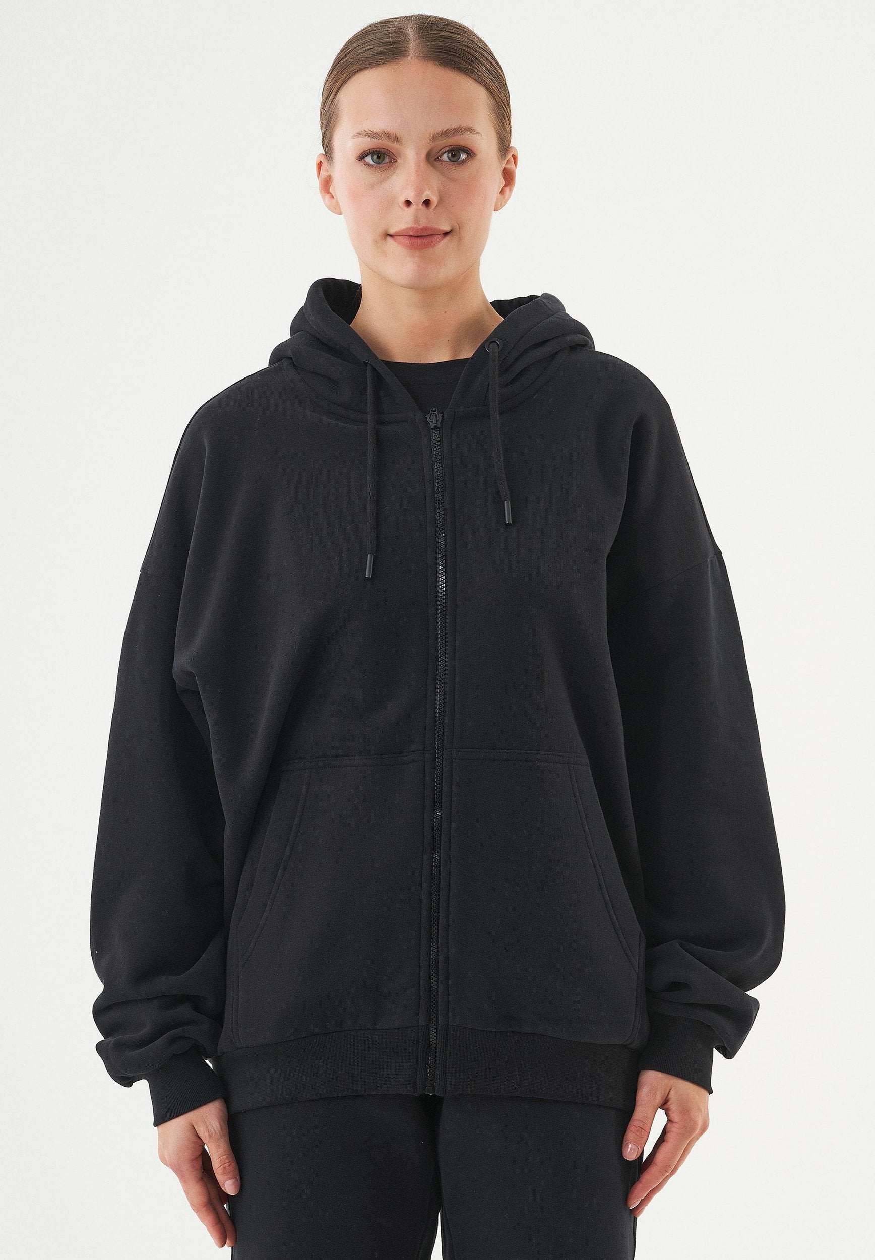 JALE Soft Touch Sweatjacke aus Bio-Baumwolle
