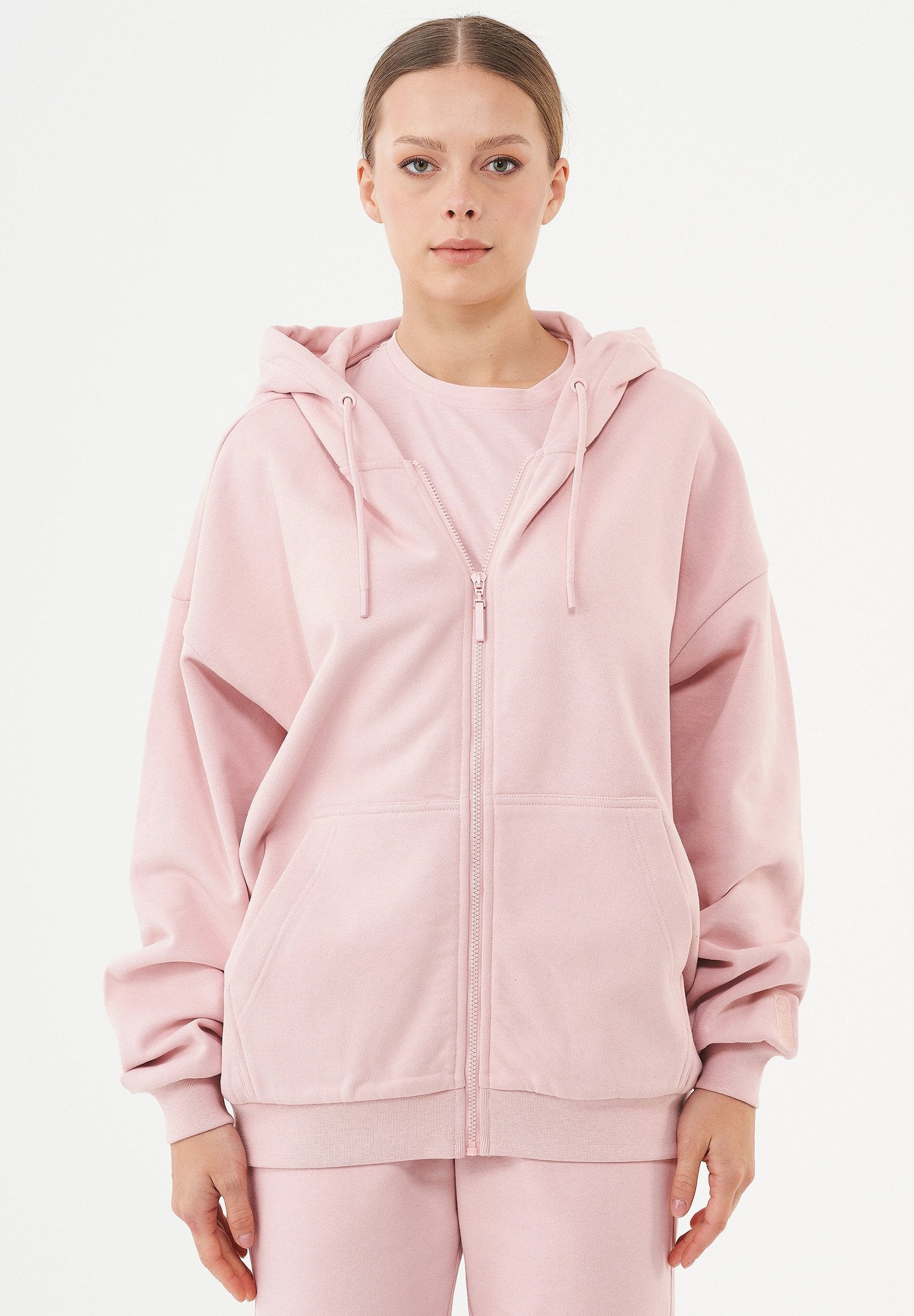 JALE Soft Touch Sweatjacke aus Bio-Baumwolle