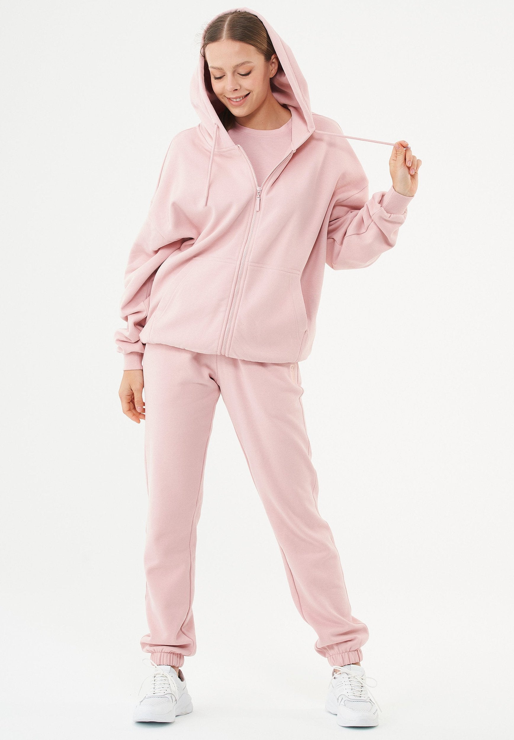 JALE Soft Touch Sweatjacke aus Bio-Baumwolle