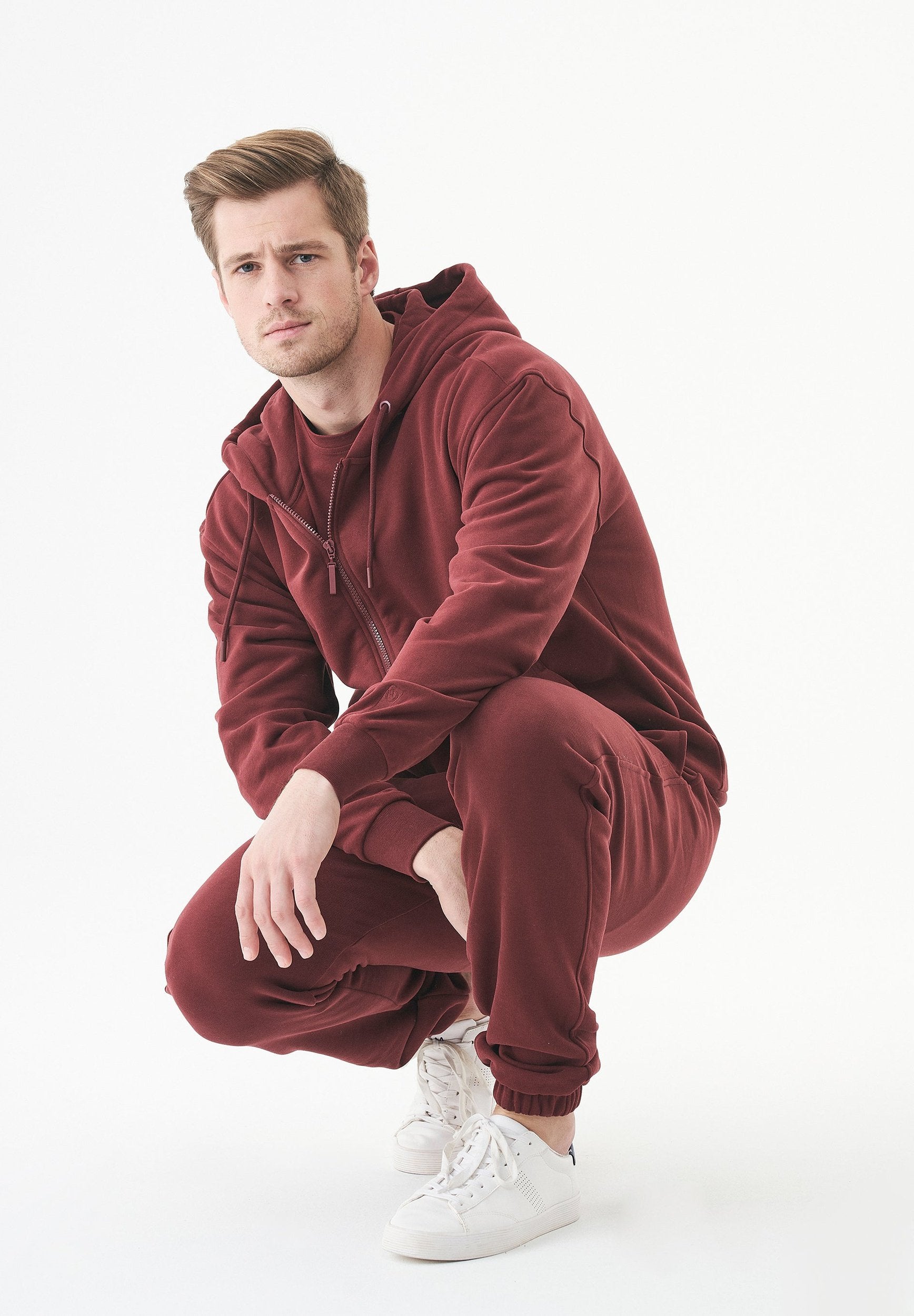 JUNDA Unisex Soft Touch Sweatjacke aus Bio-Baumwolle