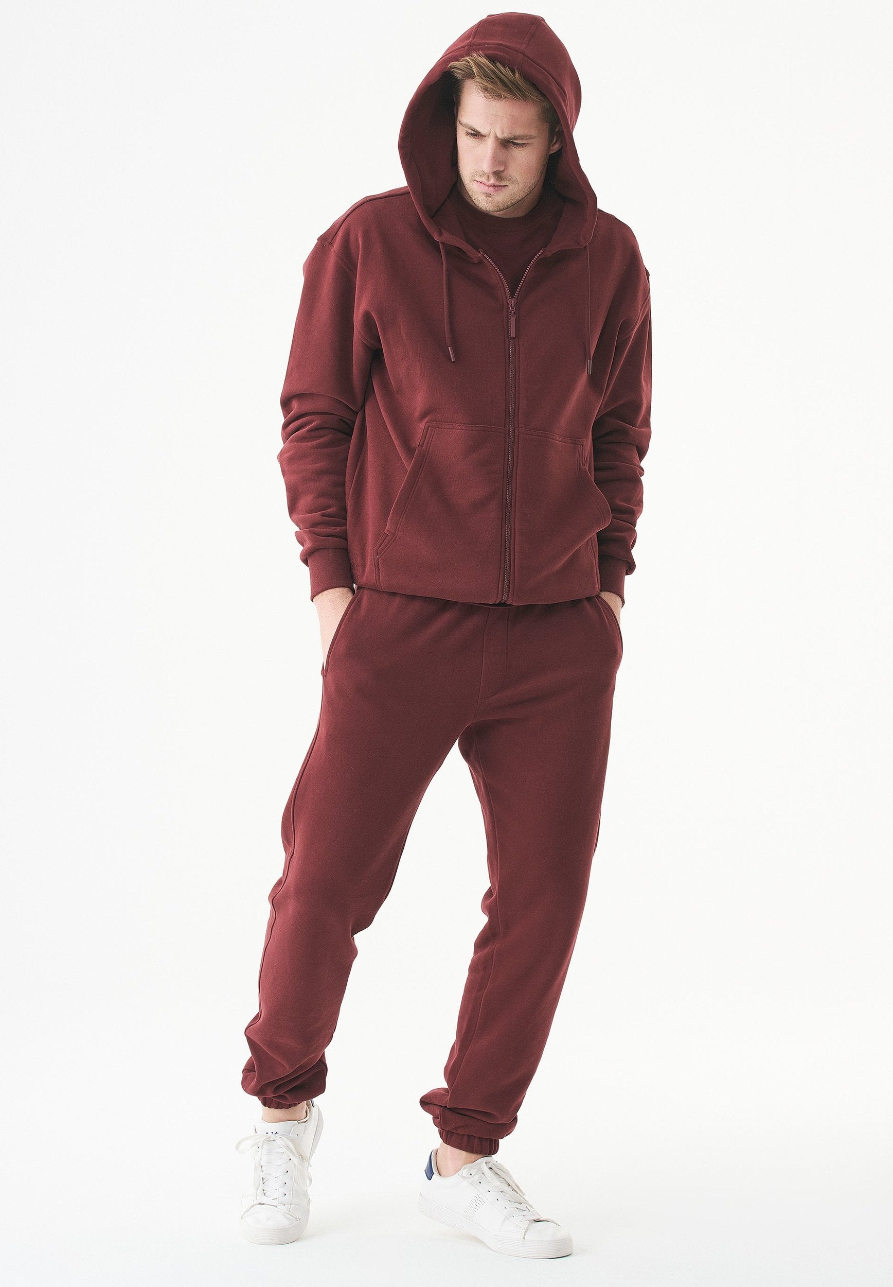 JUNDA Unisex Soft Touch Sweatjacke aus Bio-Baumwolle