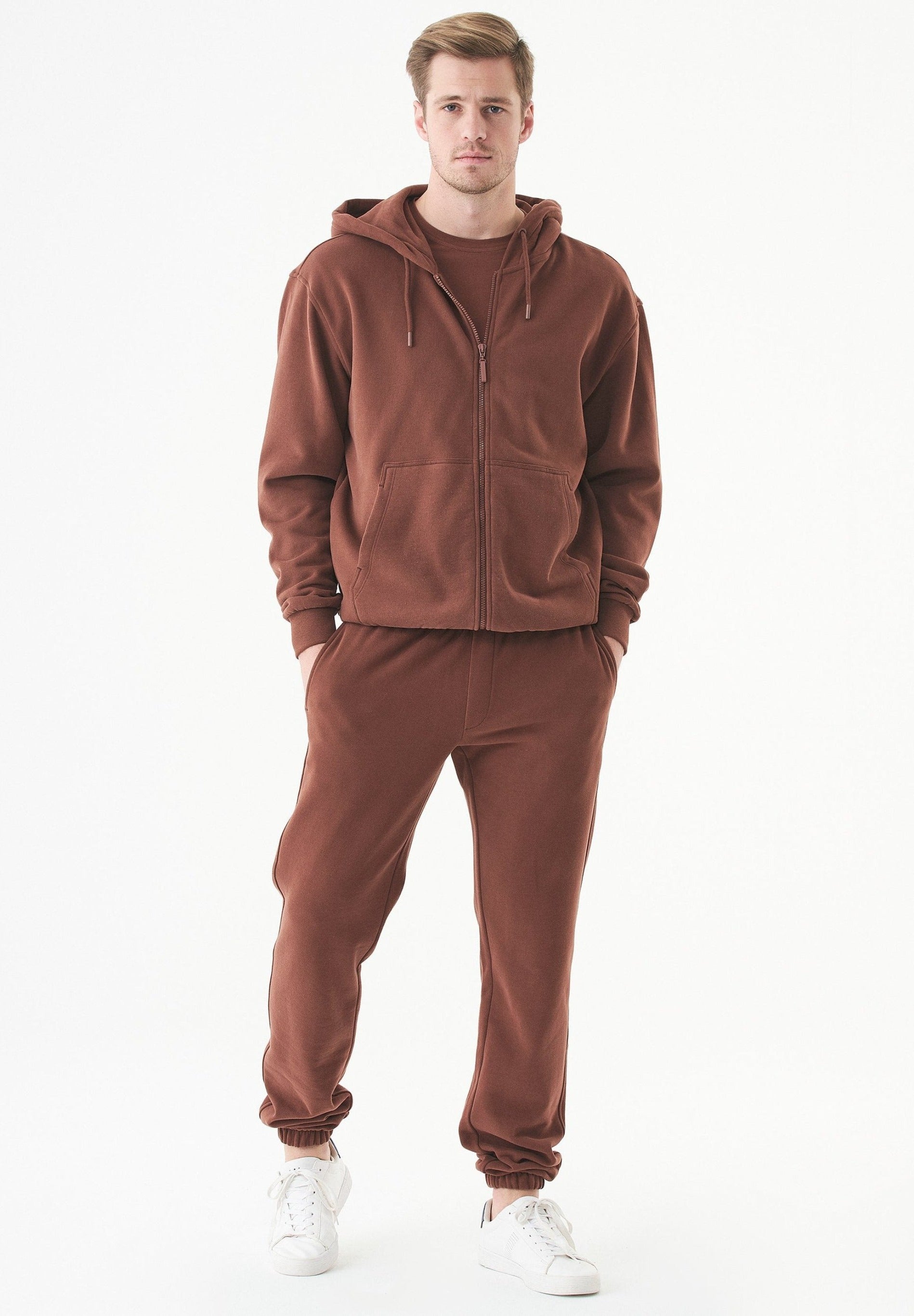 JUNDA Unisex Soft Touch Sweatjacke aus Bio-Baumwolle
