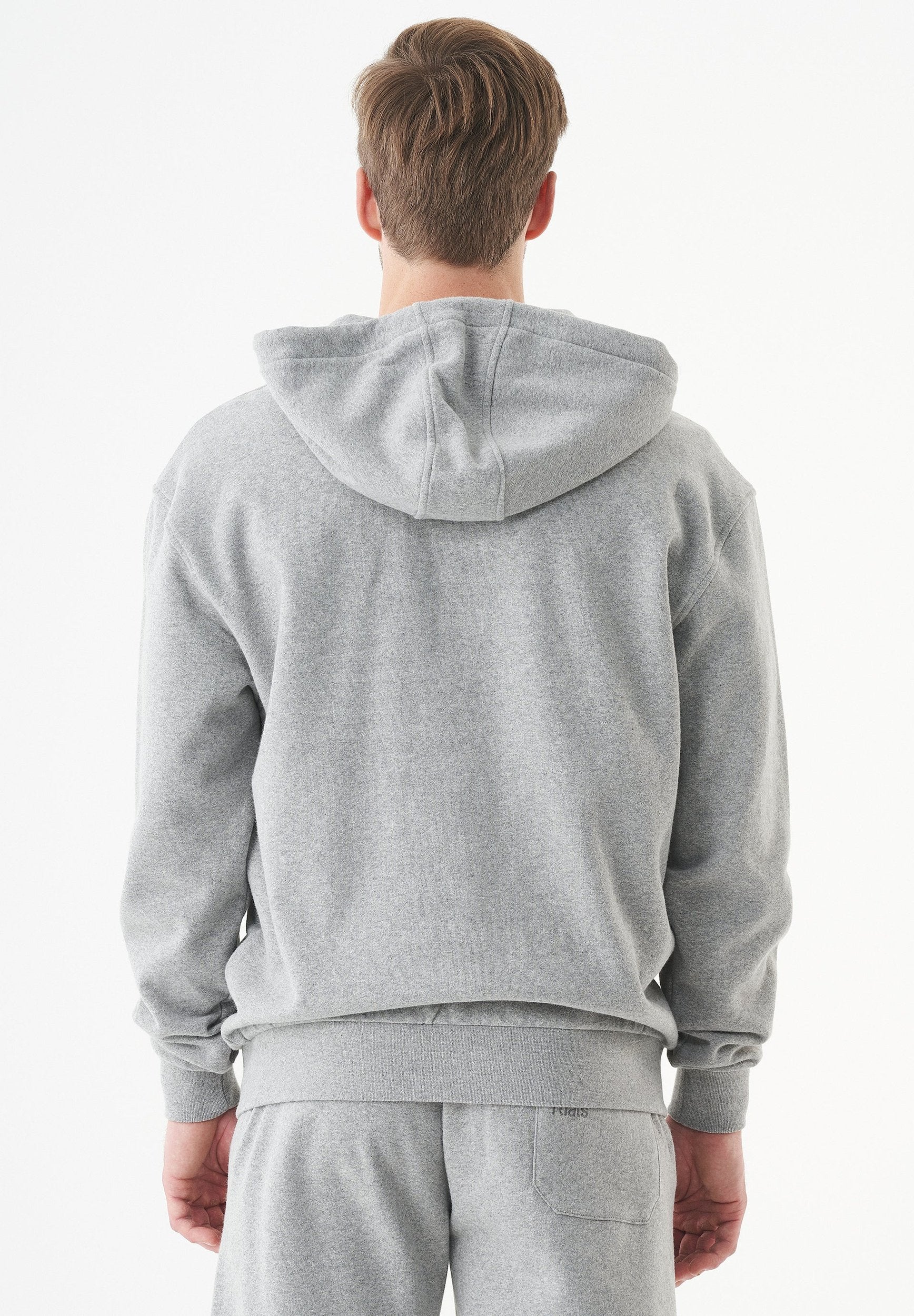 JUNDA Unisex Soft Touch Sweatjacke aus Bio-Baumwolle