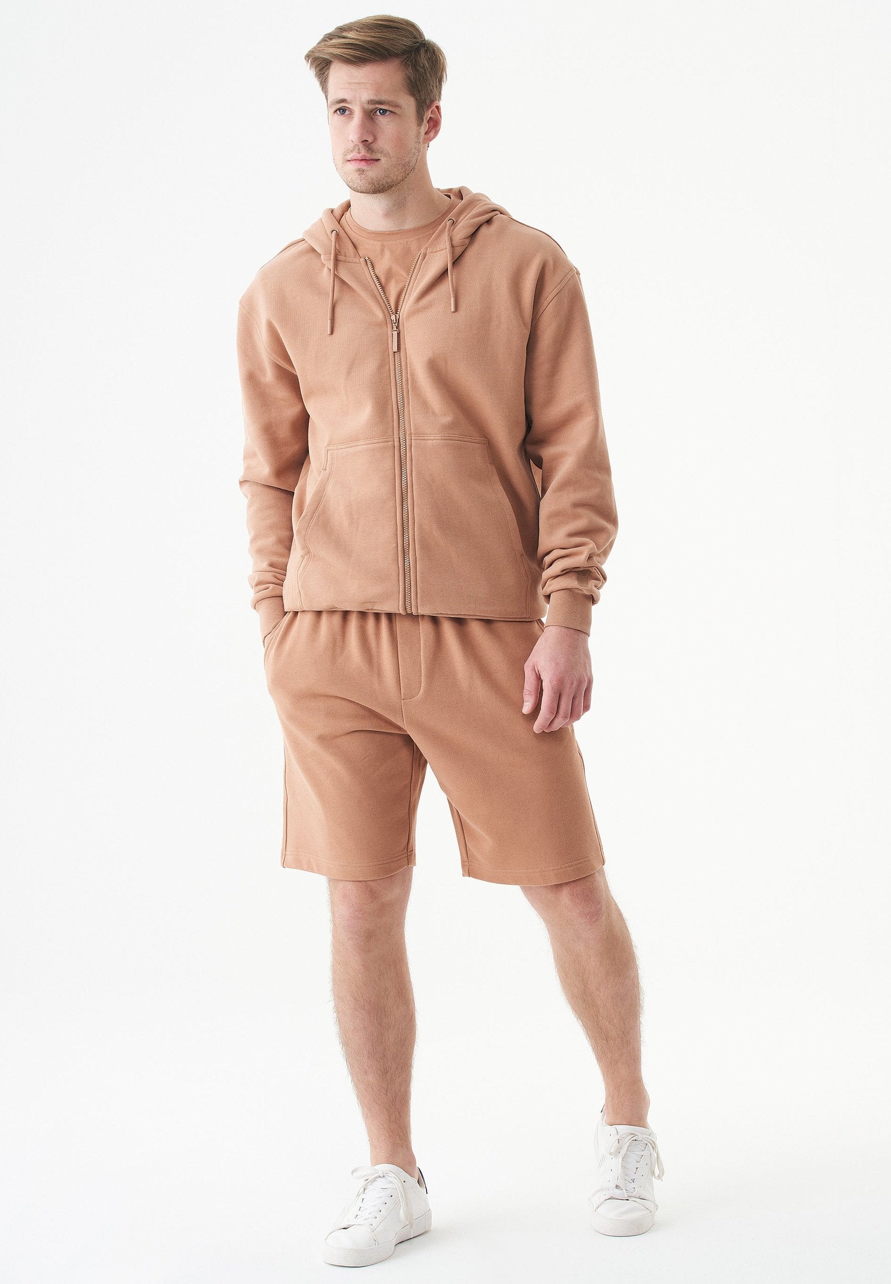 JUNDA Unisex Soft Touch Sweatjacke aus Bio-Baumwolle
