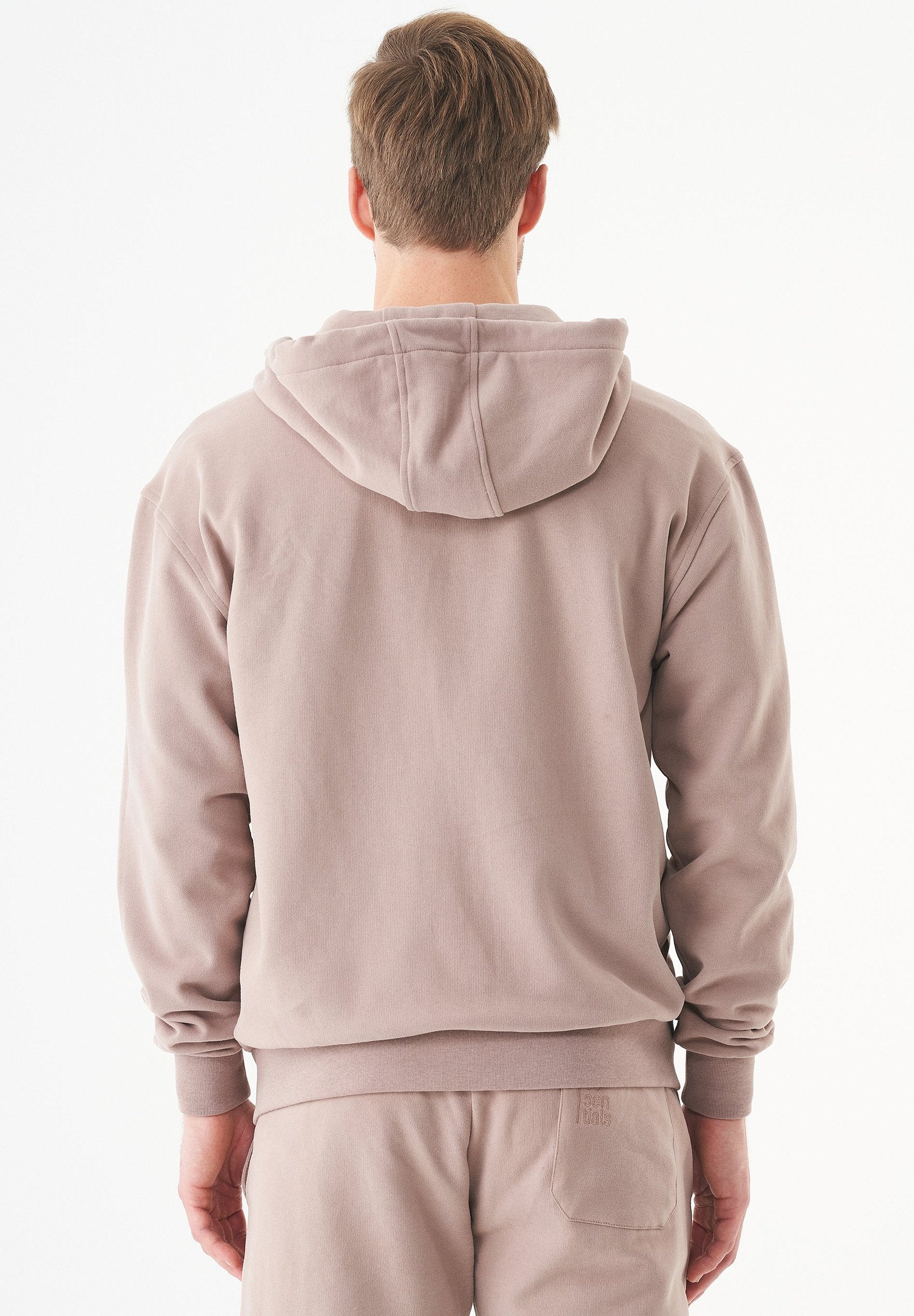 ESSENTIALS-JUNDA- Unisex Soft Touch Sweatjacke aus Bio-Baumwolle