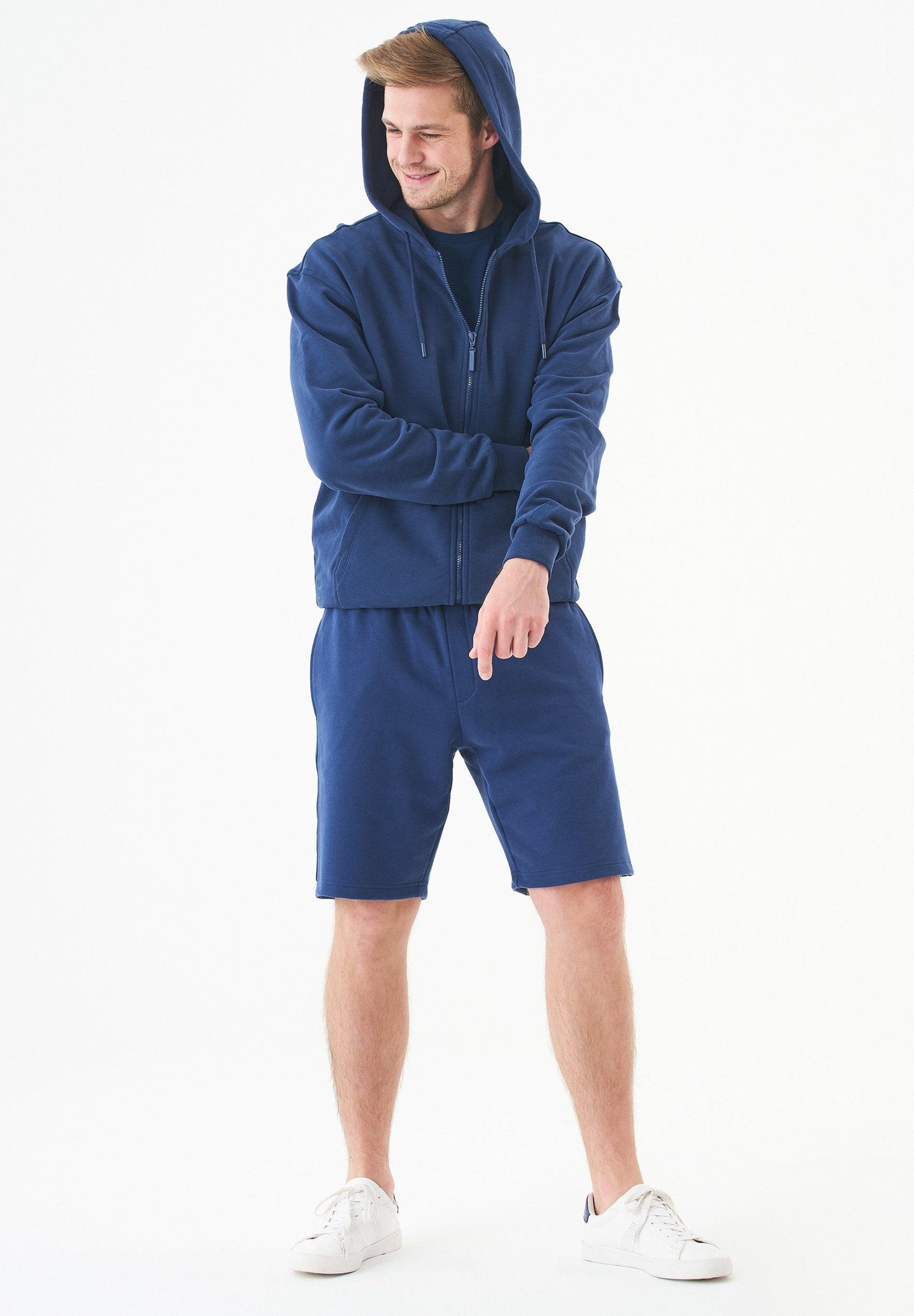 JUNDA Unisex Soft Touch Sweatjacke aus Bio-Baumwolle