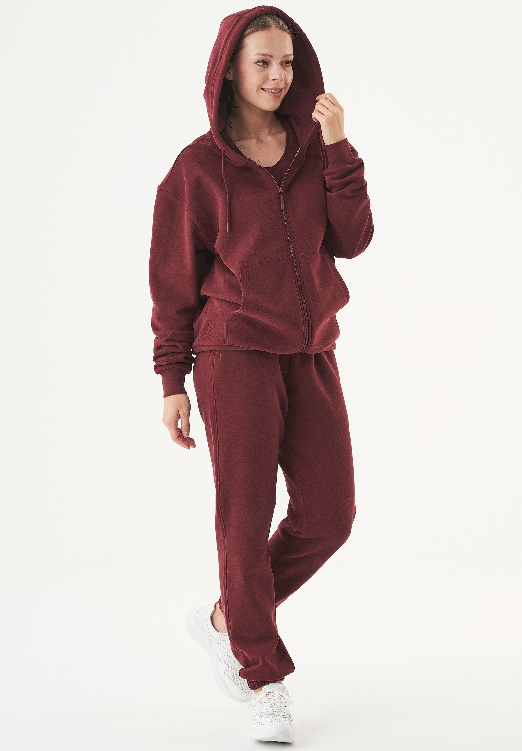 JUNDA Unisex Soft Touch Sweatjacke aus Bio-Baumwolle