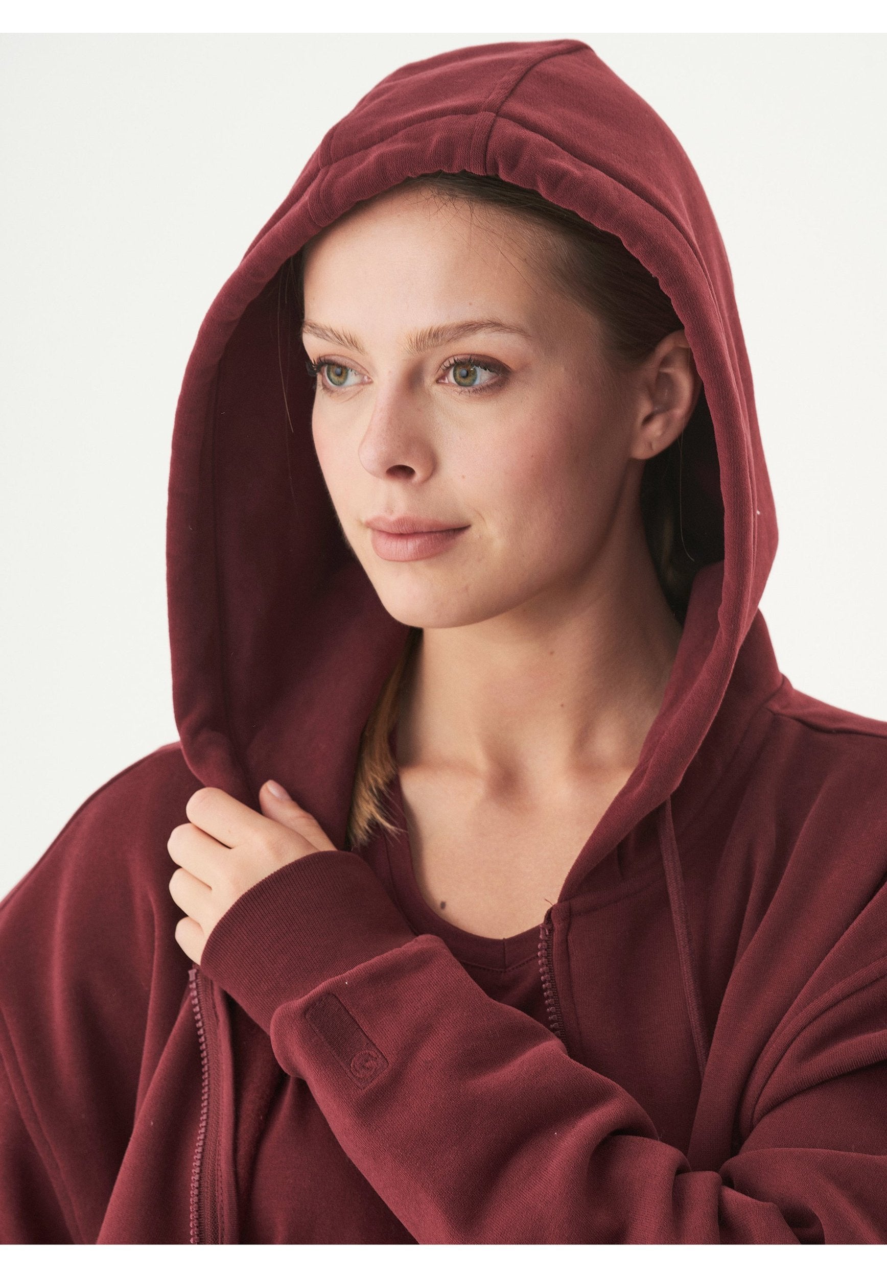 JUNDA Unisex Soft Touch Sweatjacke aus Bio-Baumwolle