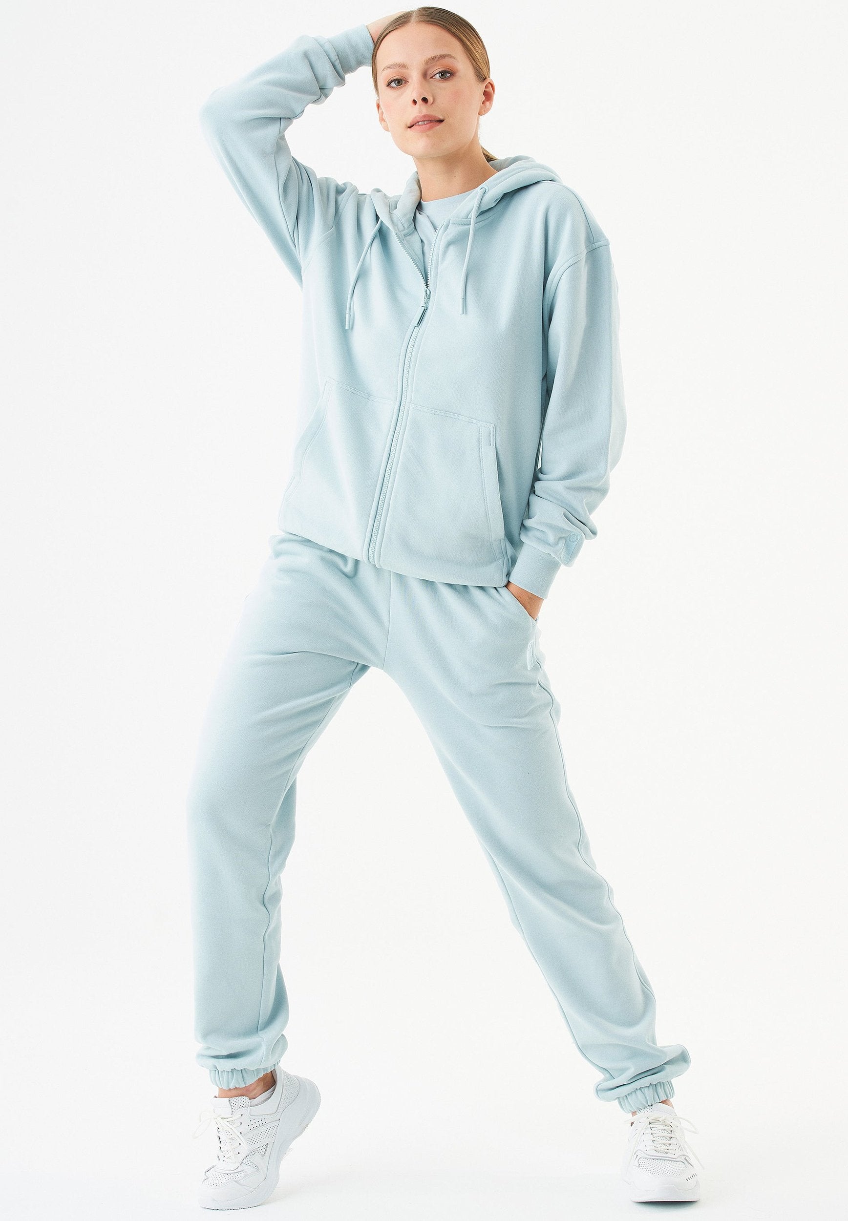 JUNDA Unisex Soft Touch Sweatjacke aus Bio-Baumwolle