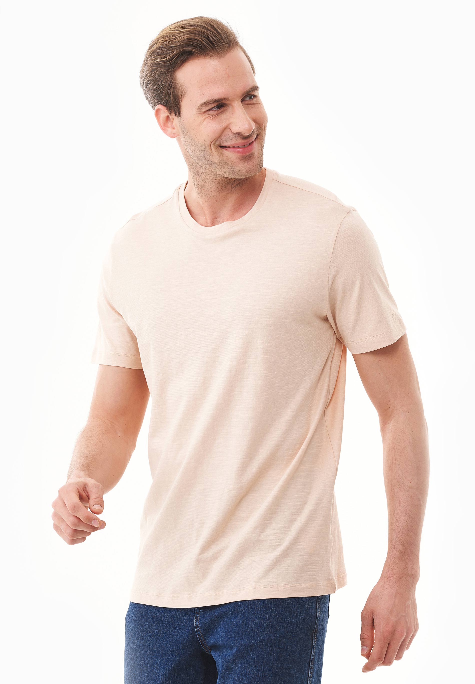 Basic T-Shirt aus Bio-Baumwolle
