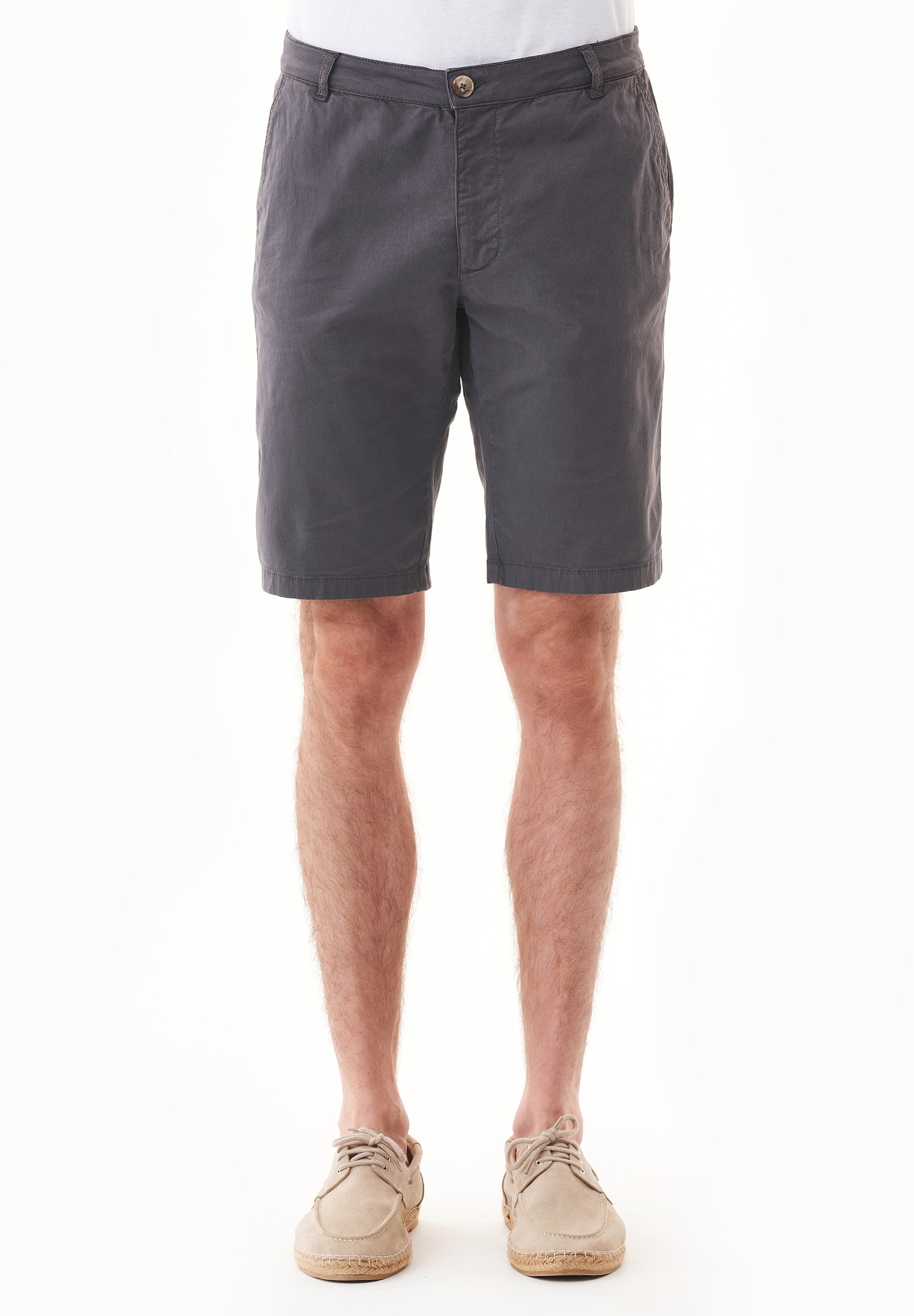 Slim-Fit Chino-Shorts aus Bio-Baumwolle