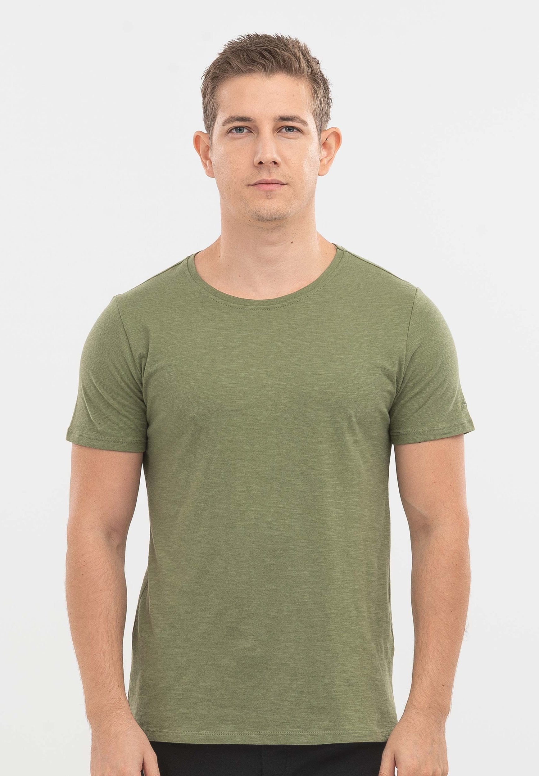 Basic T-Shirt aus Bio-Baumwolle