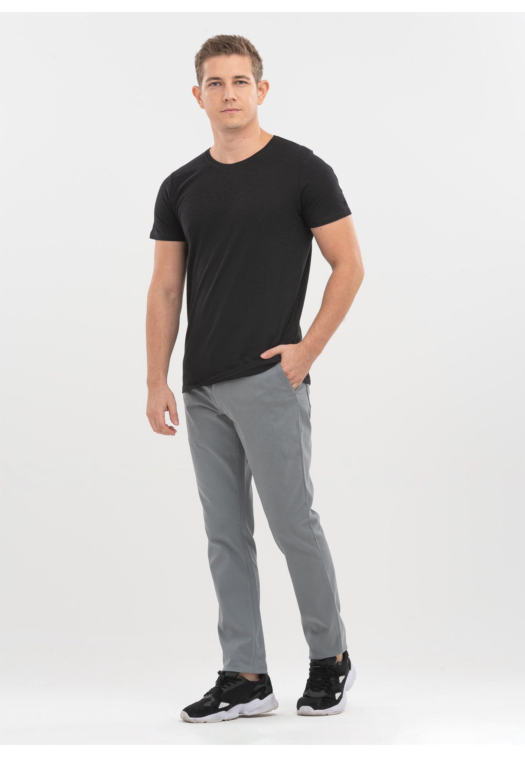 Basic T-Shirt aus Bio-Baumwolle