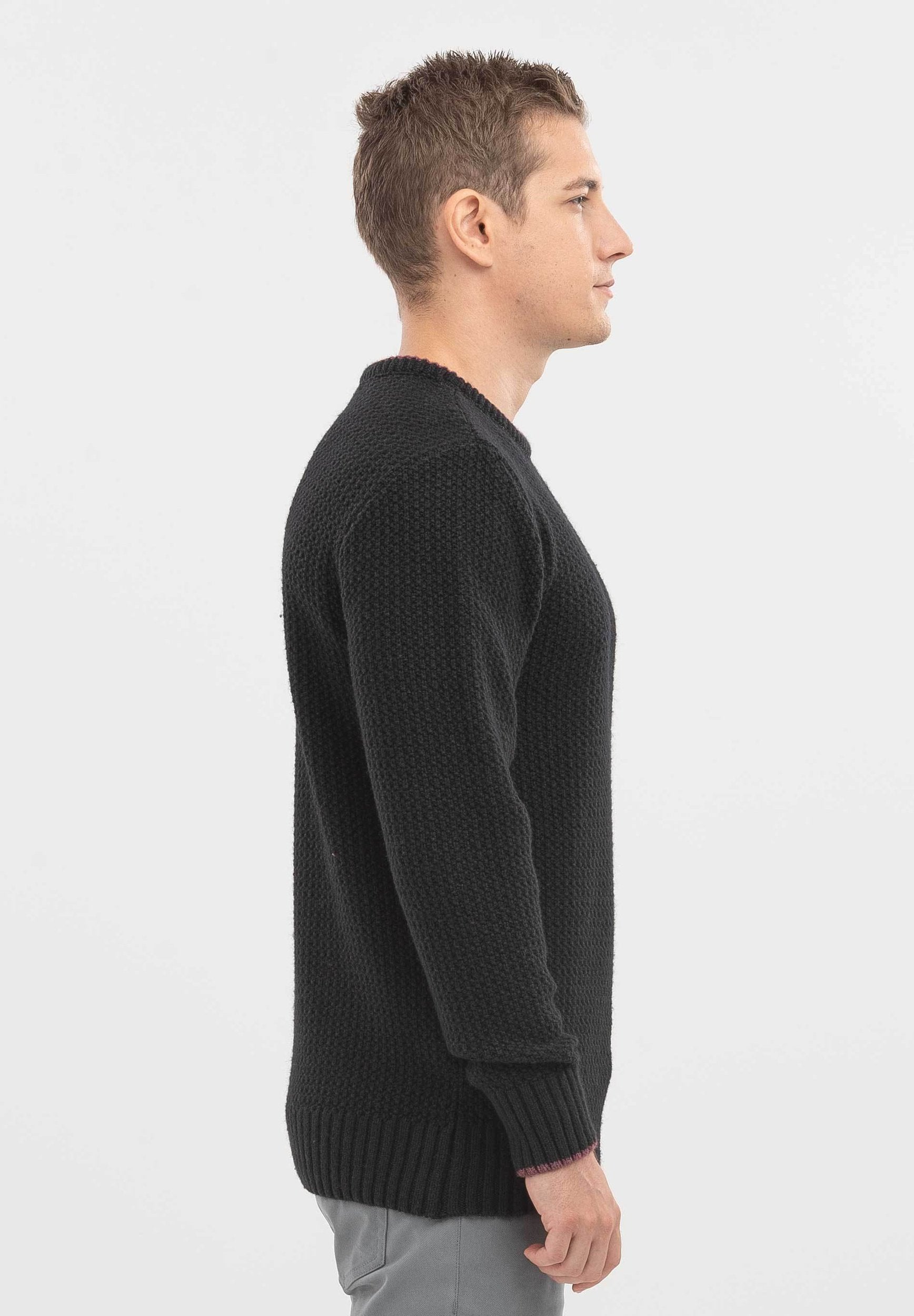 Pullover aus Bio-Merinowolle und Bio-Baumwolle