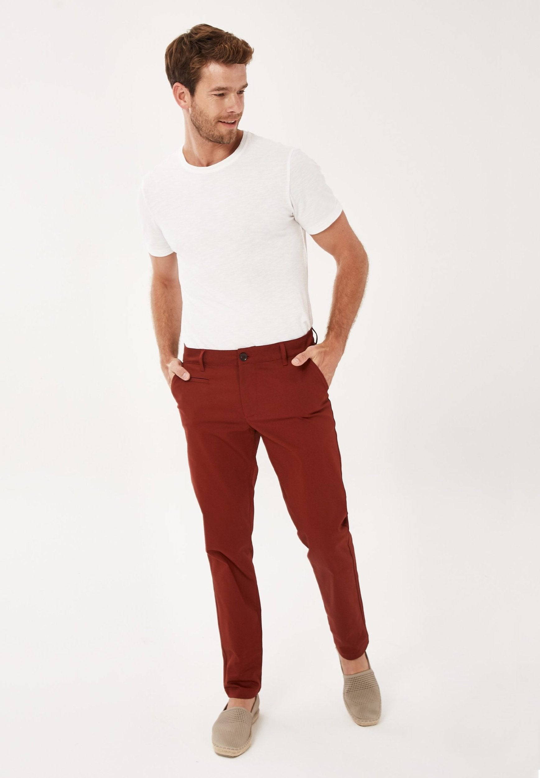 Chino-Hose aus Bio-Baumwolle