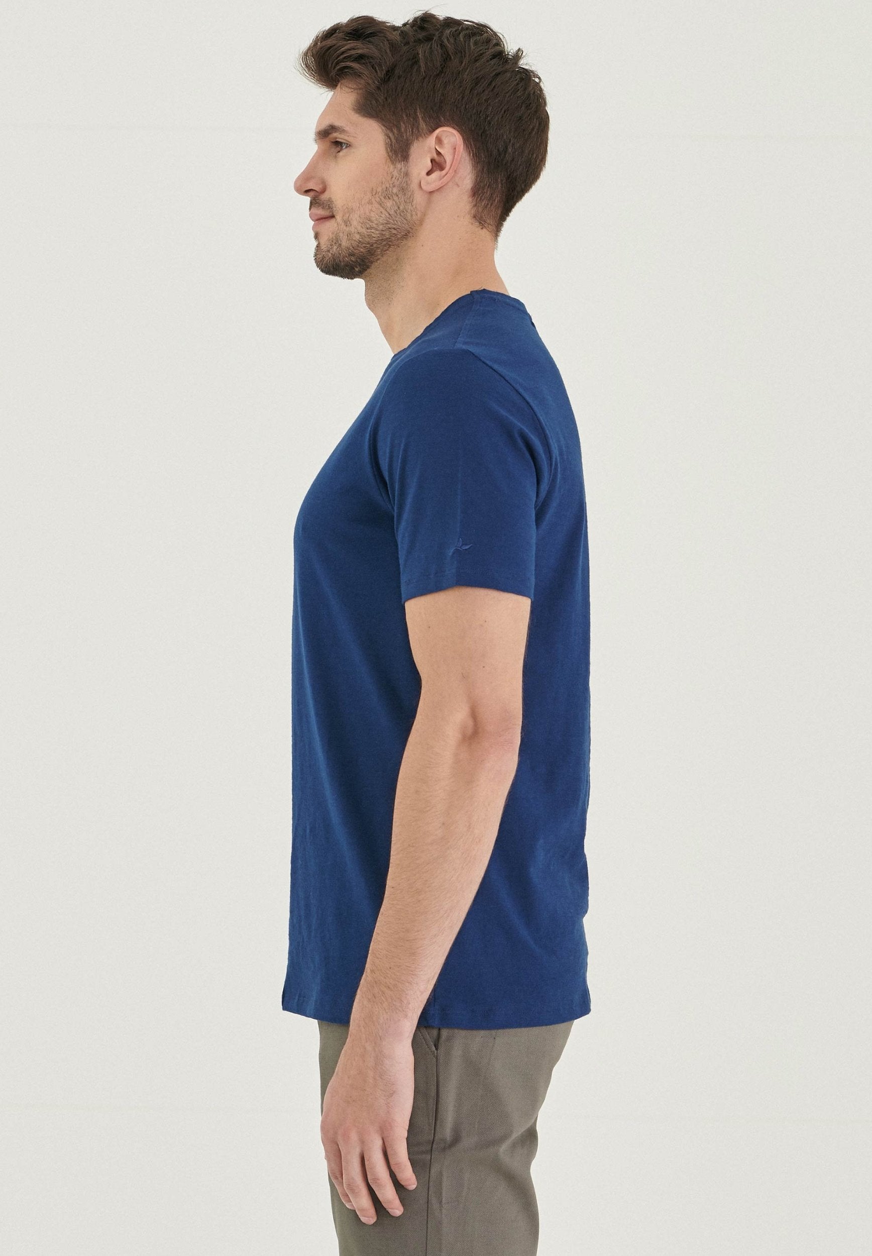 Basic T-Shirt aus Bio-Baumwolle