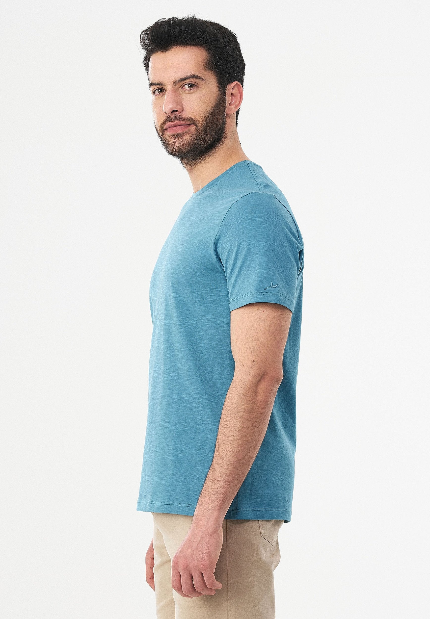 Basic T-Shirt aus Bio-Baumwolle