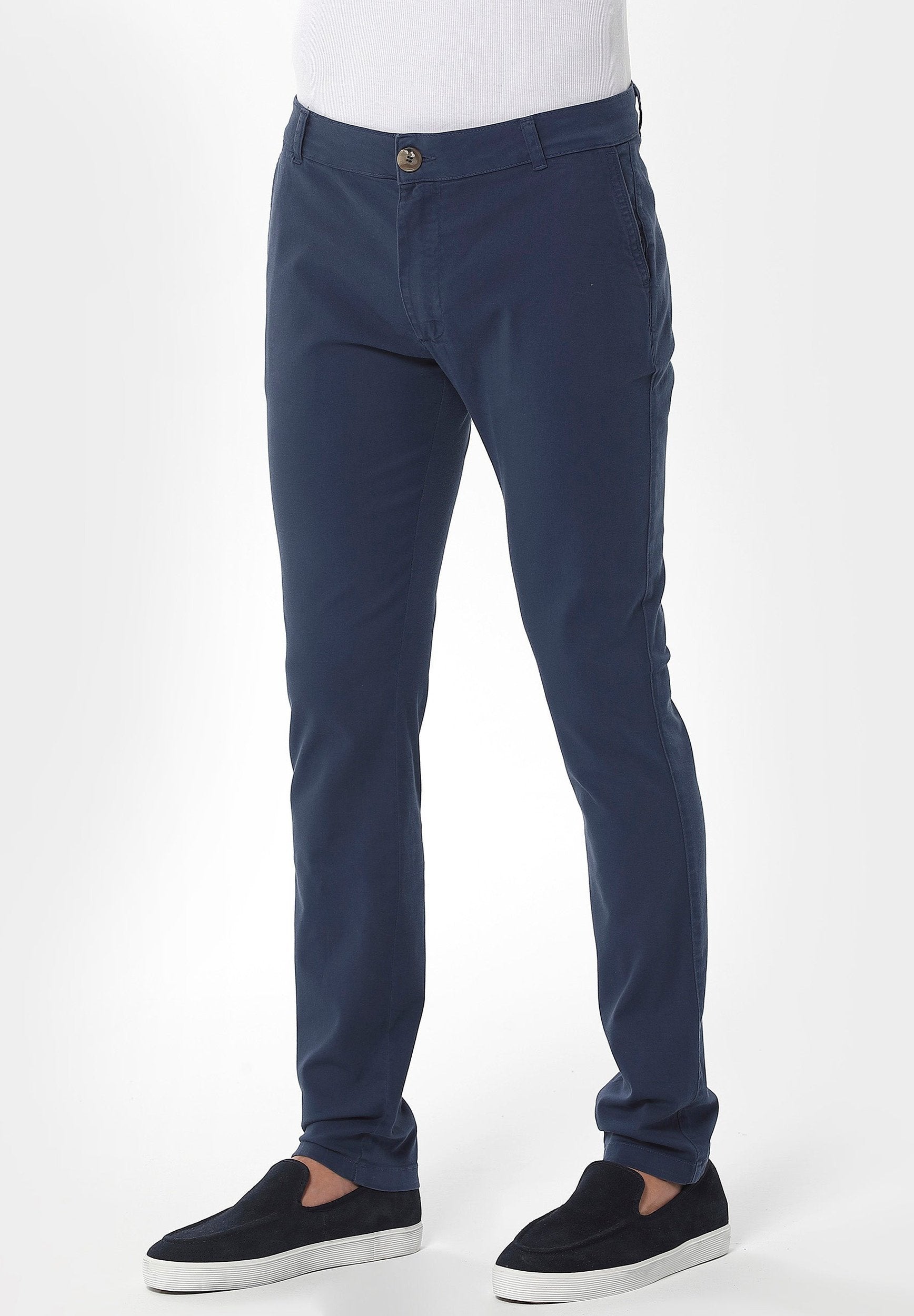 Slim Chino-Hose aus Bio-Baumwolle
