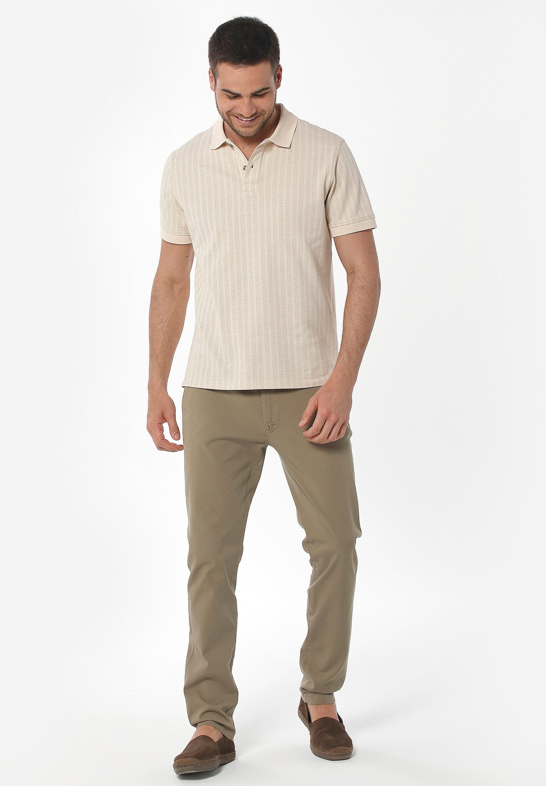 Slim Chino-Hose aus Bio-Baumwolle