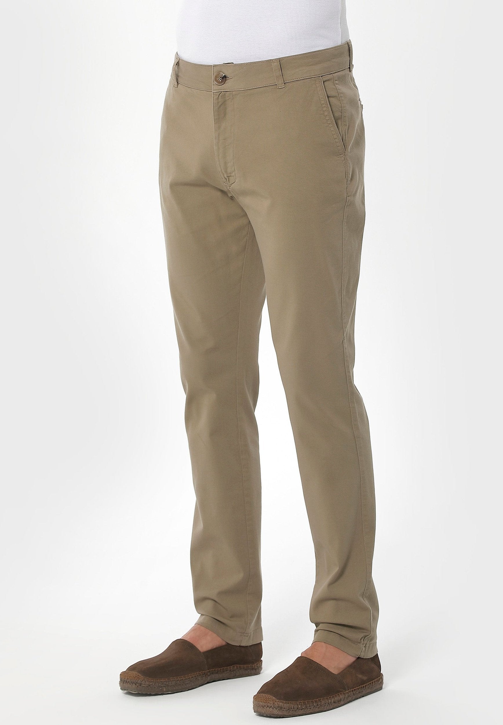 Slim Chino-Hose aus Bio-Baumwolle