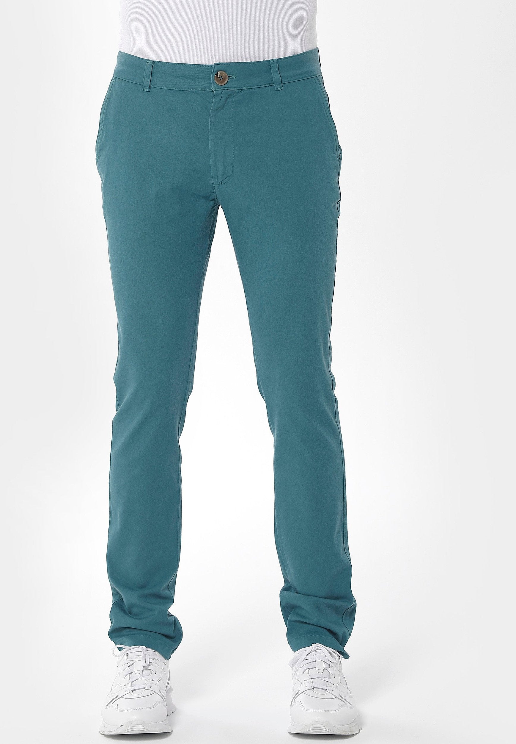 Slim Chino-Hose aus Bio-Baumwolle