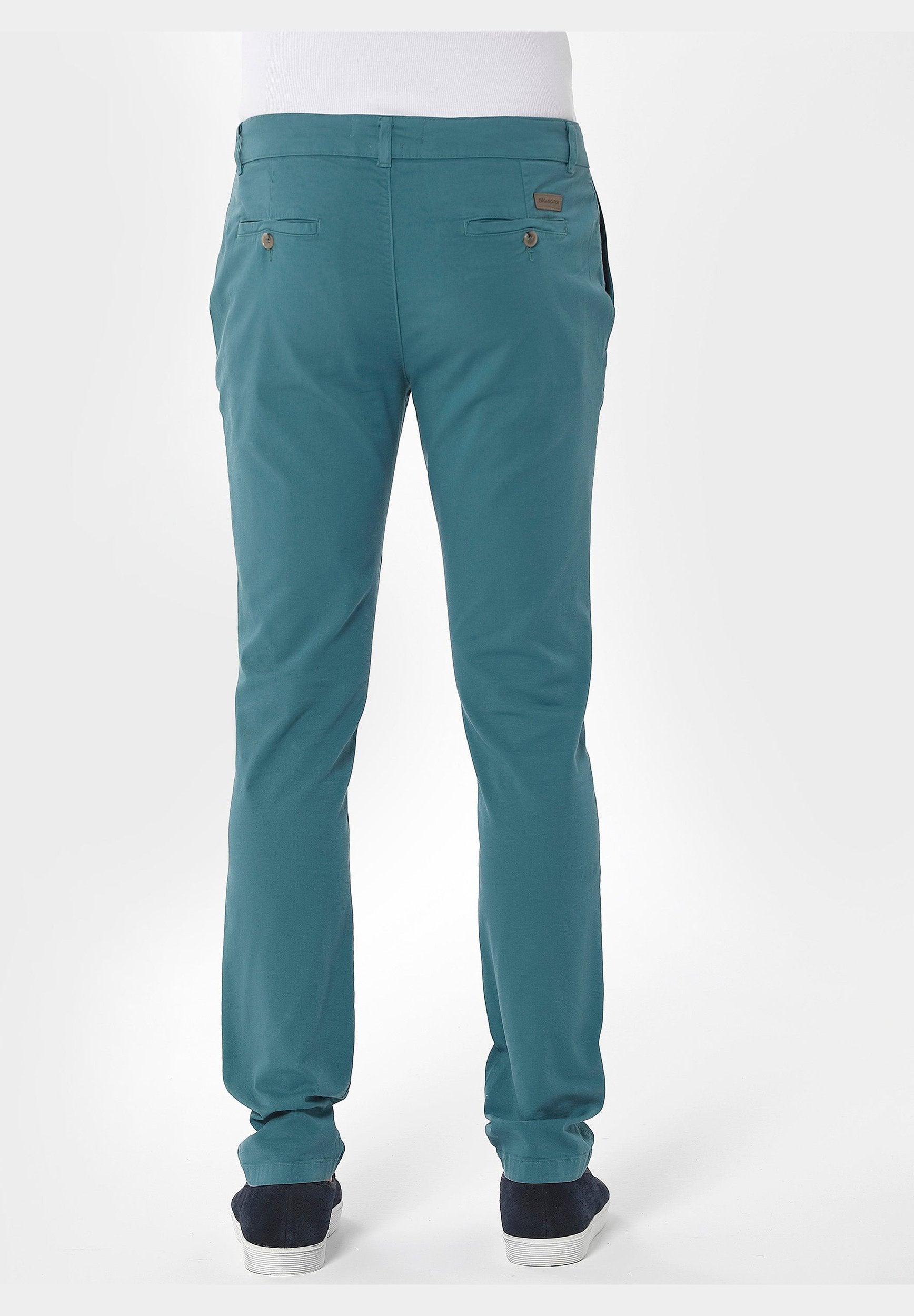 Slim Chino-Hose aus Bio-Baumwolle