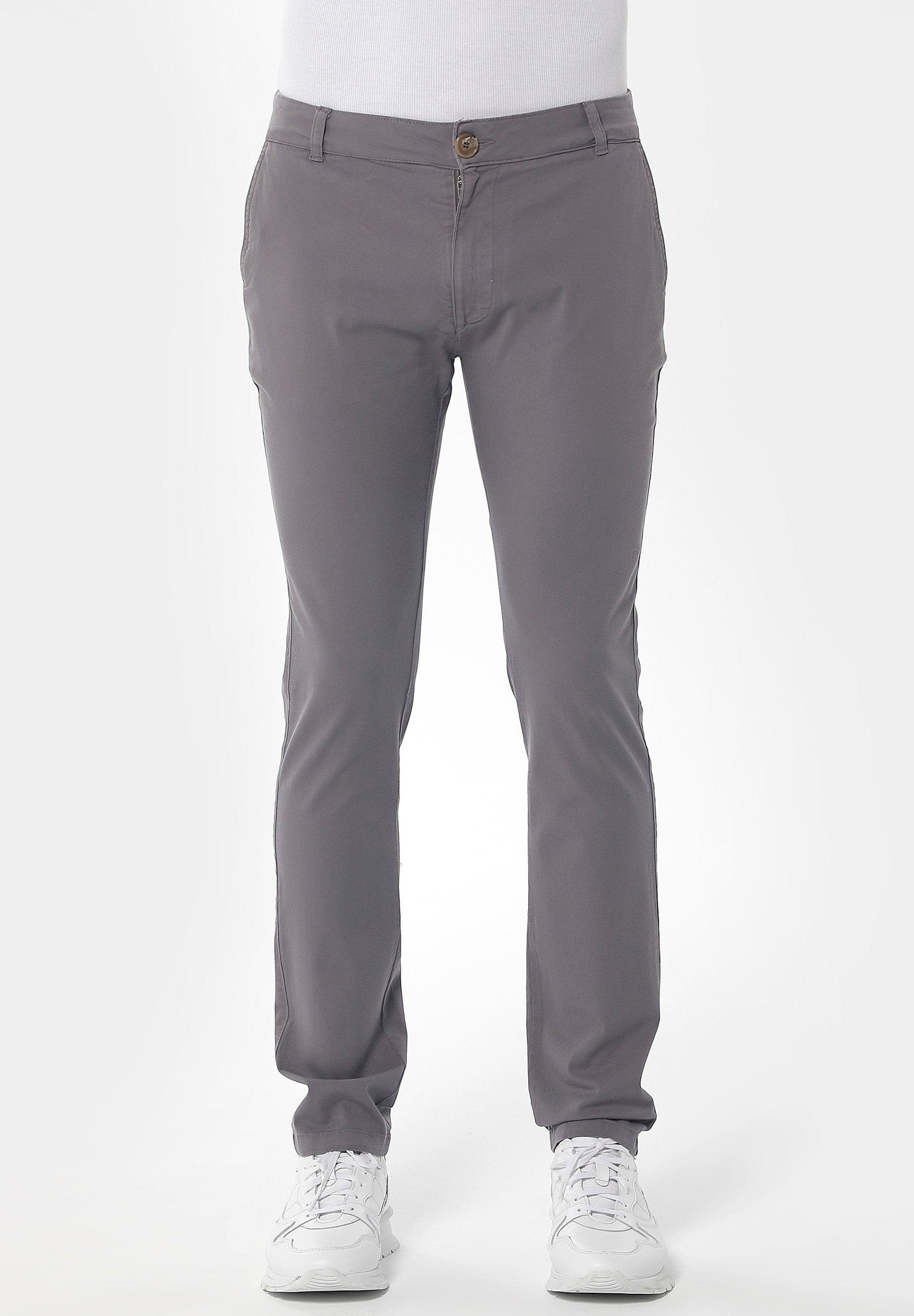 Slim Chino-Hose aus Bio-Baumwolle