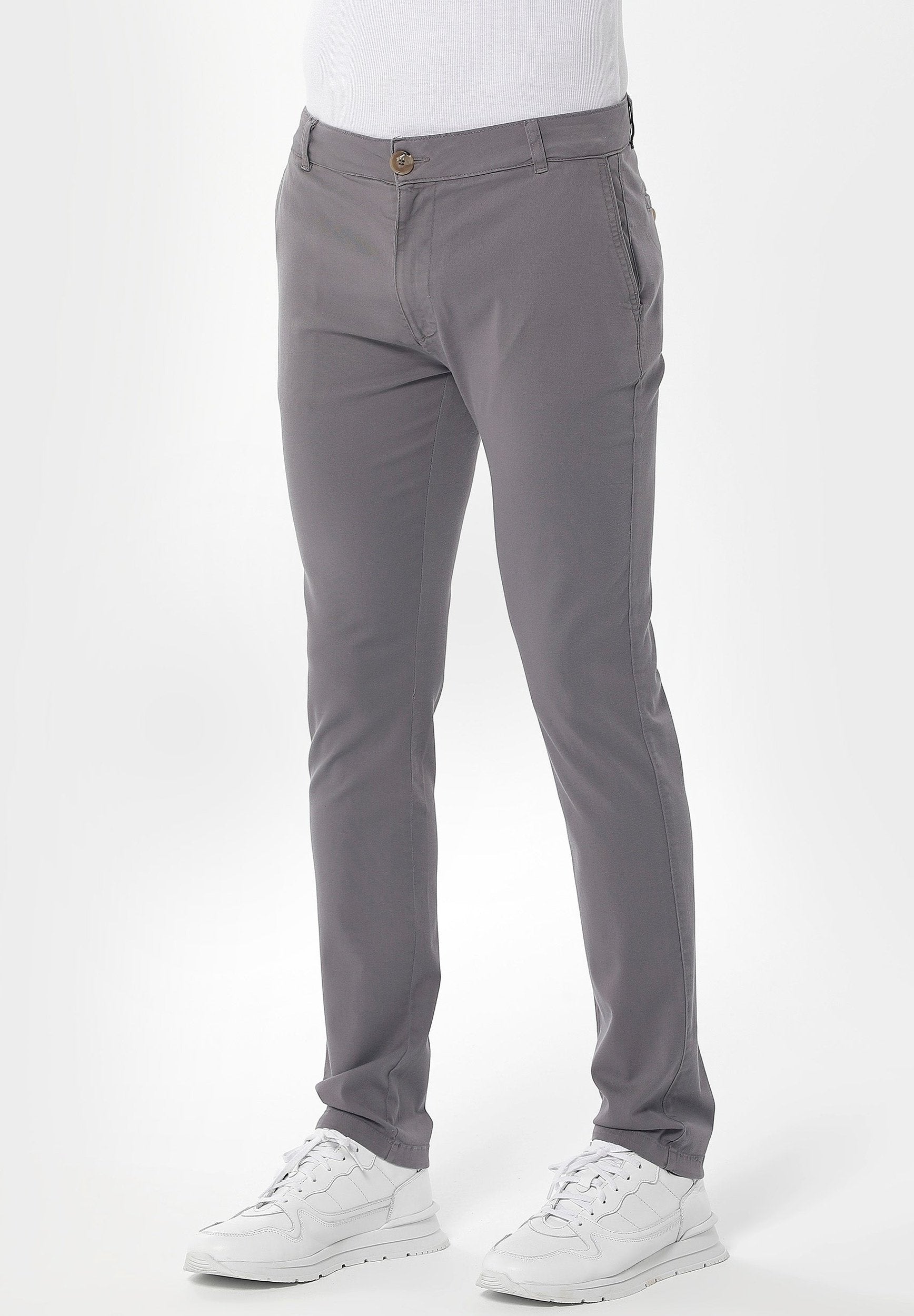 Slim Chino-Hose aus Bio-Baumwolle