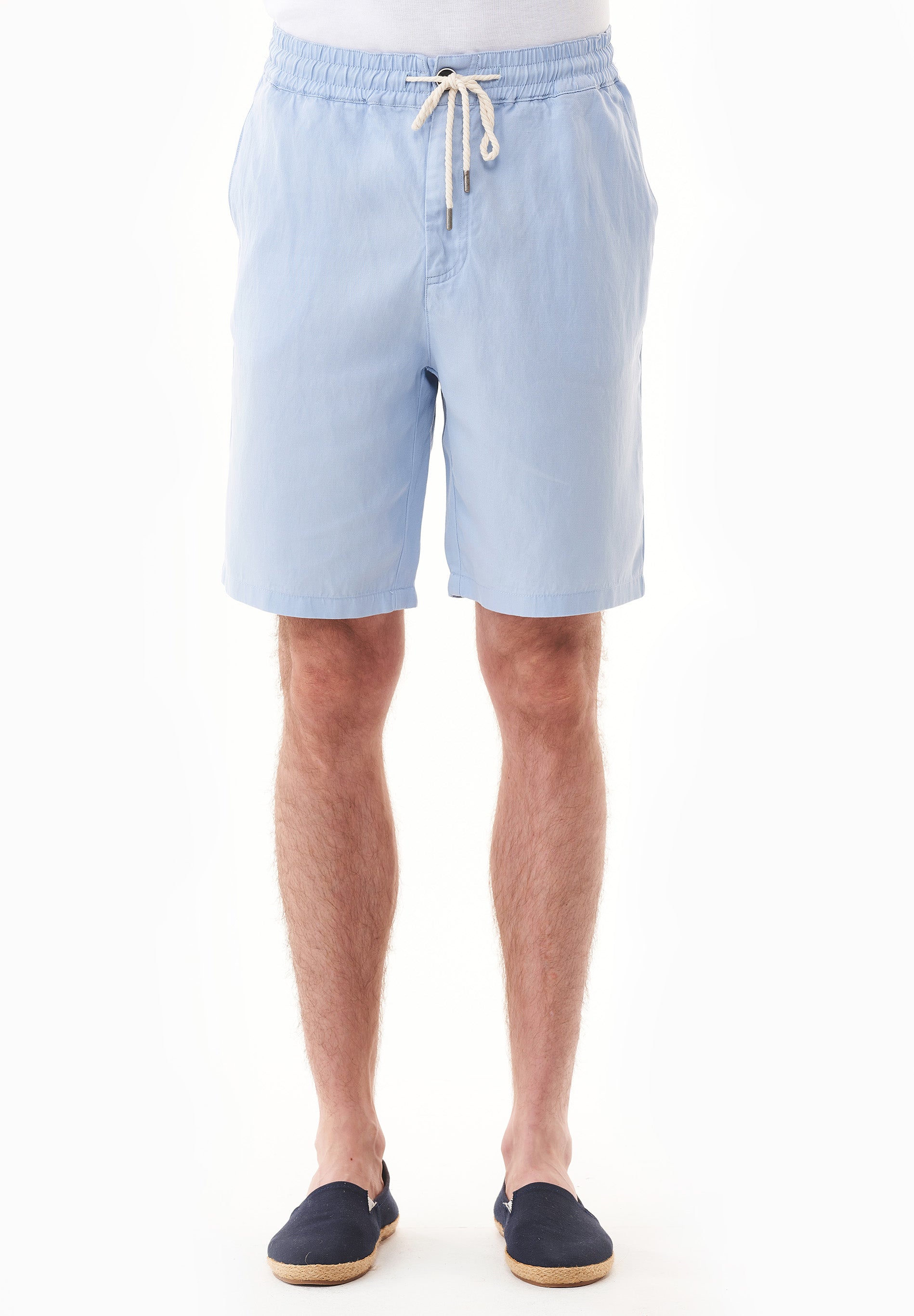 Shorts aus TENCEL™ Lyocell und Leinen