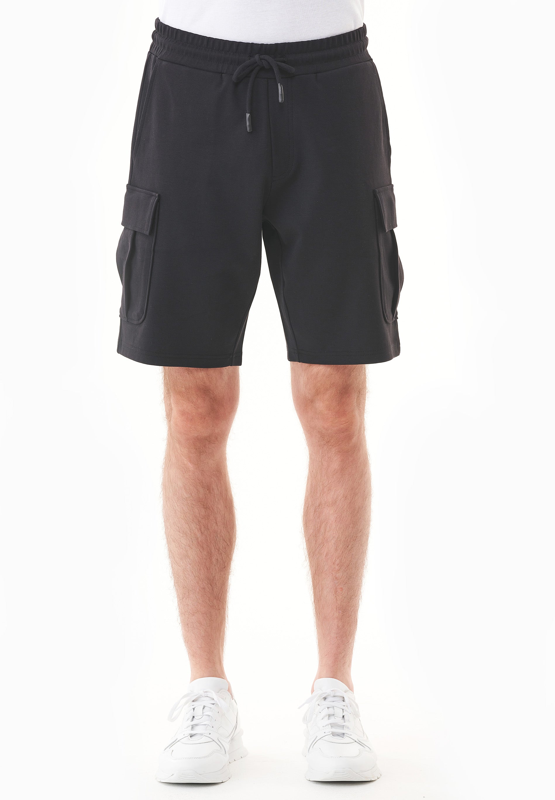 Cargo-Sweatshorts aus Bio-Baumwolle