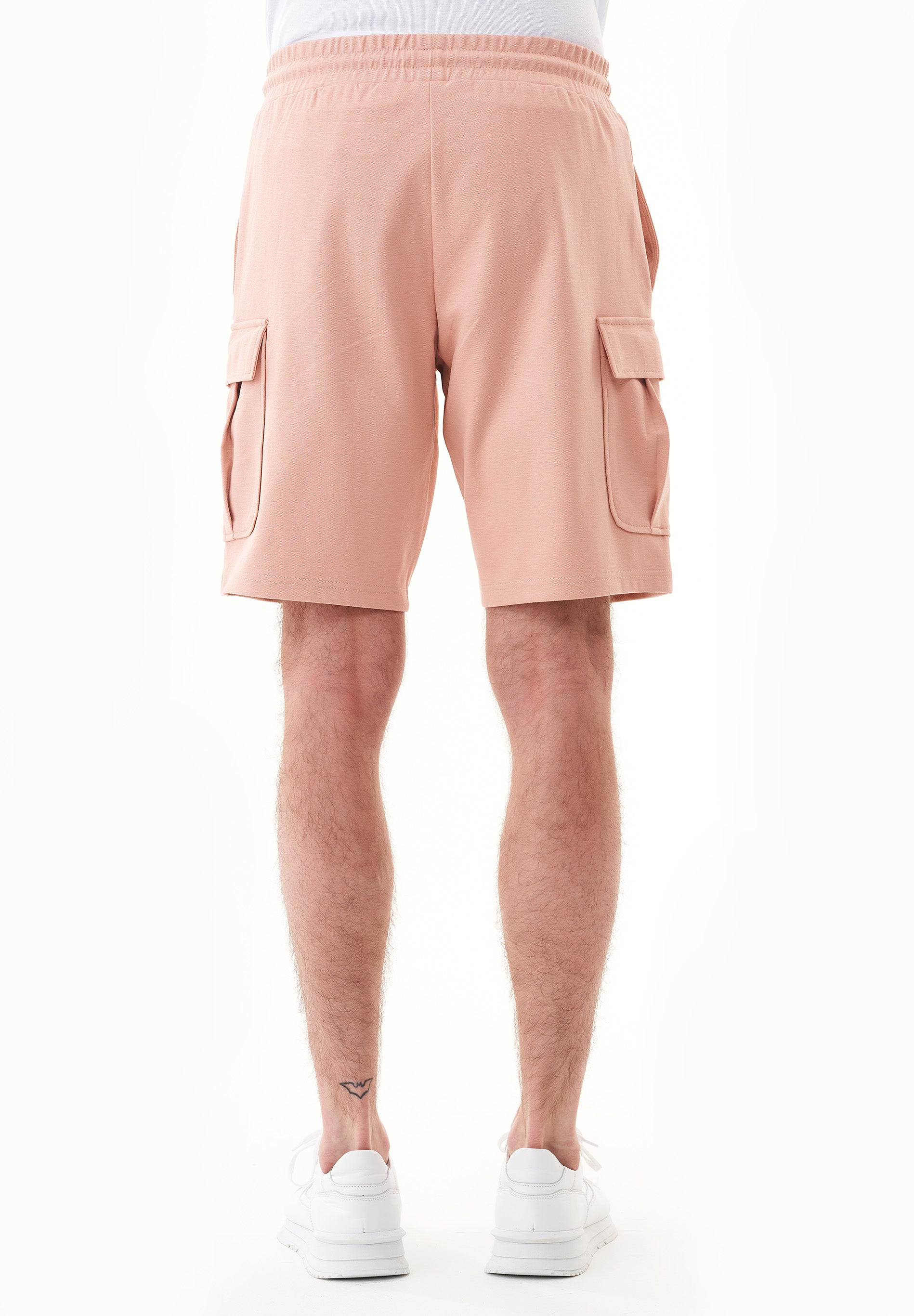 Cargo-Sweatshorts aus Bio-Baumwolle