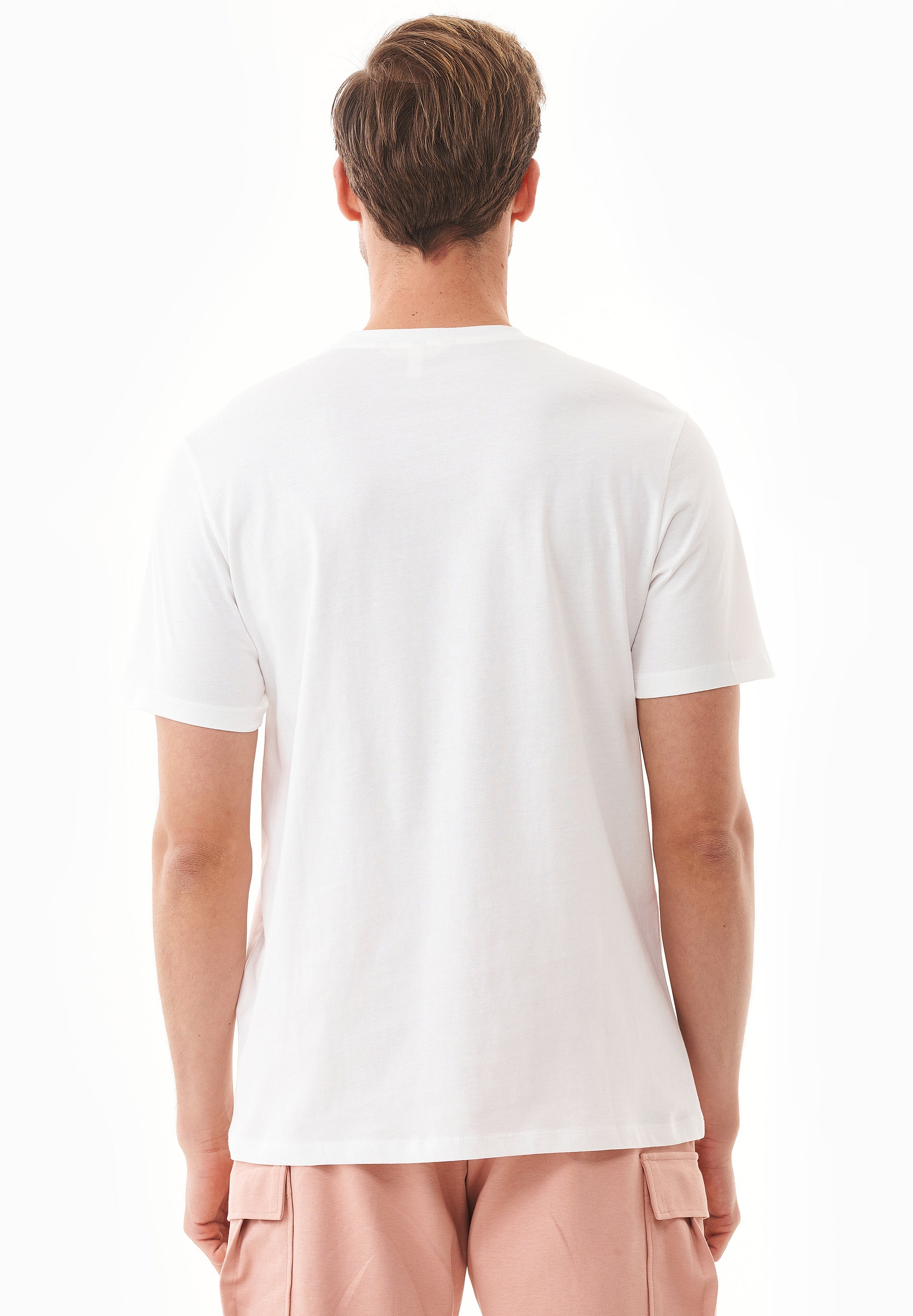 T-Shirt aus Bio-Baumwolle mit Fahrrad-Print