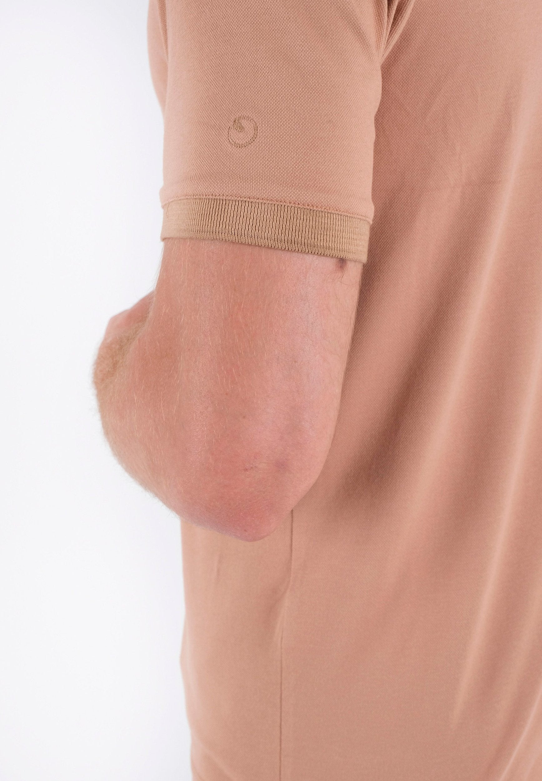 T-Shirt aus Bio-Baumwoll-Piqué mit Print