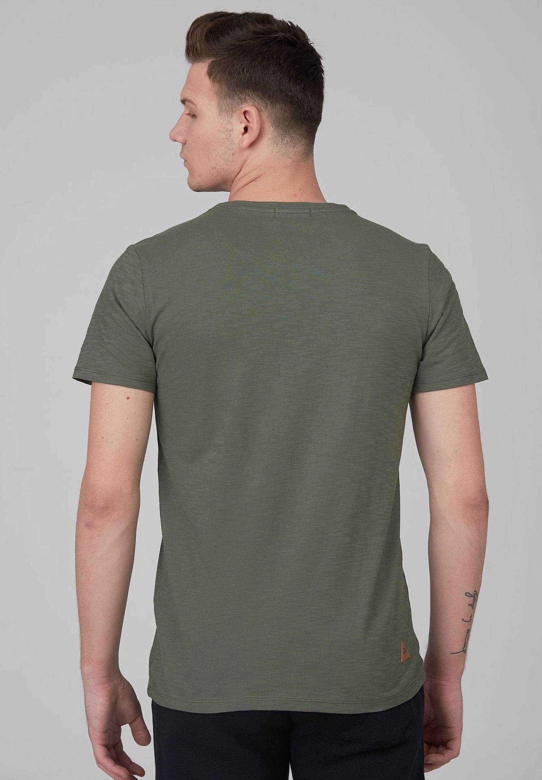 T-Shirt aus Bio-Baumwolle mit Dreieck-Print