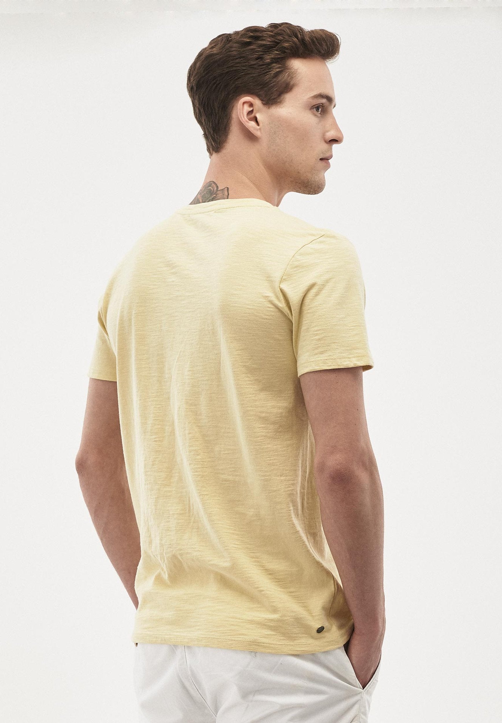 T-Shirt aus Bio-Baumwolle mit Eulen-Druck