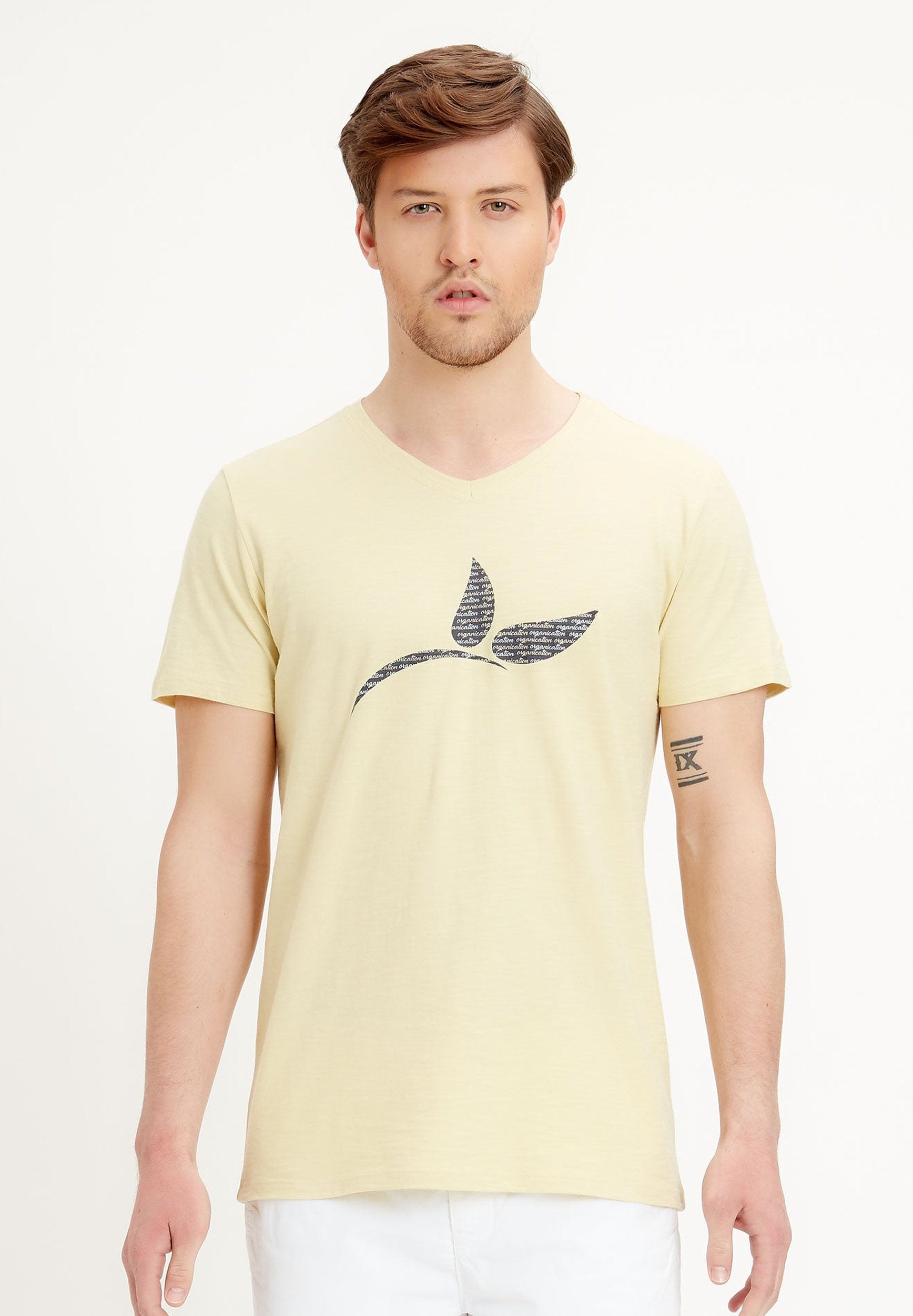 T-Shirt aus Bio-Baumwolle mit Logo-Print