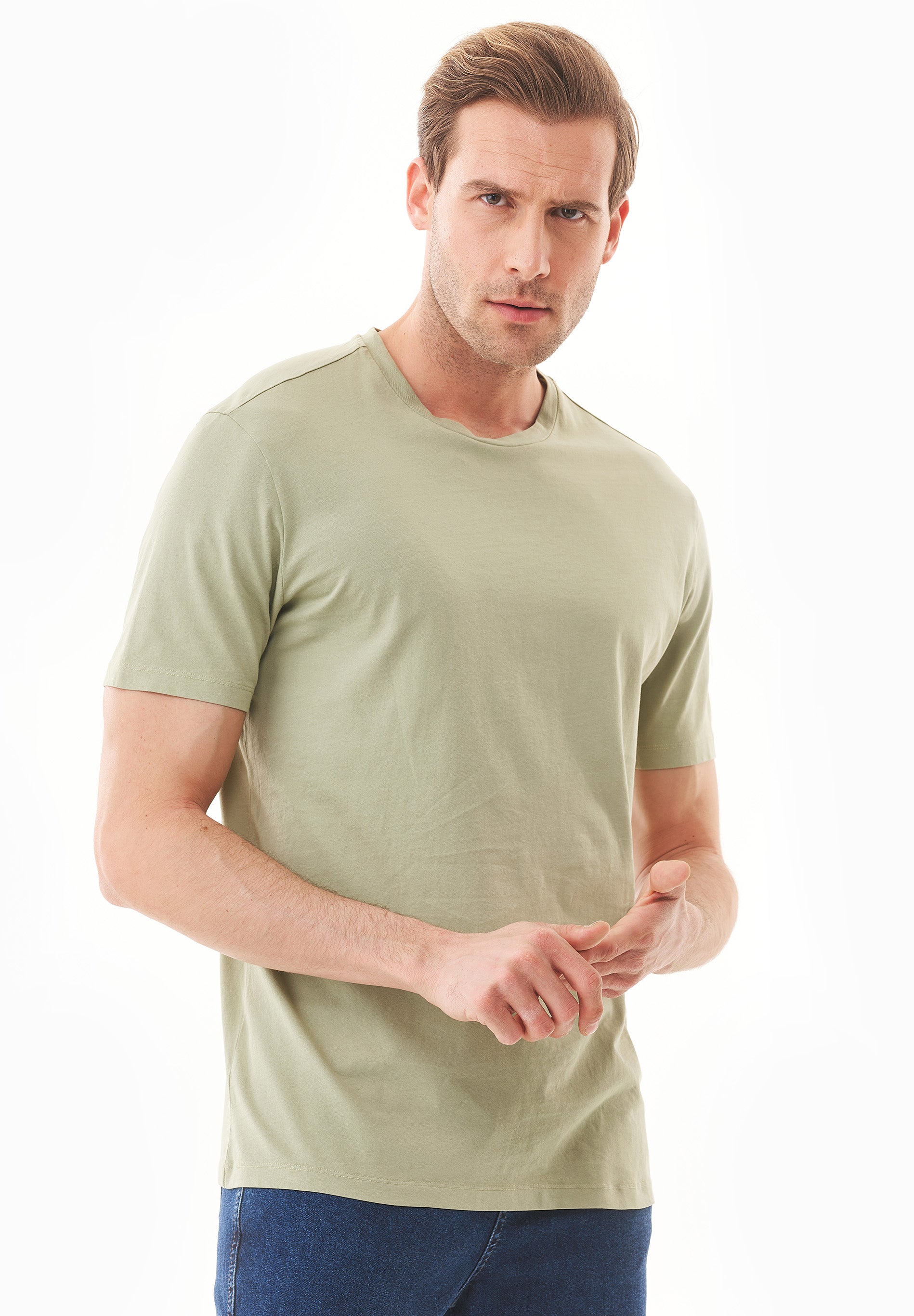 Natural Dye T-Shirt aus Bio-Baumwolle