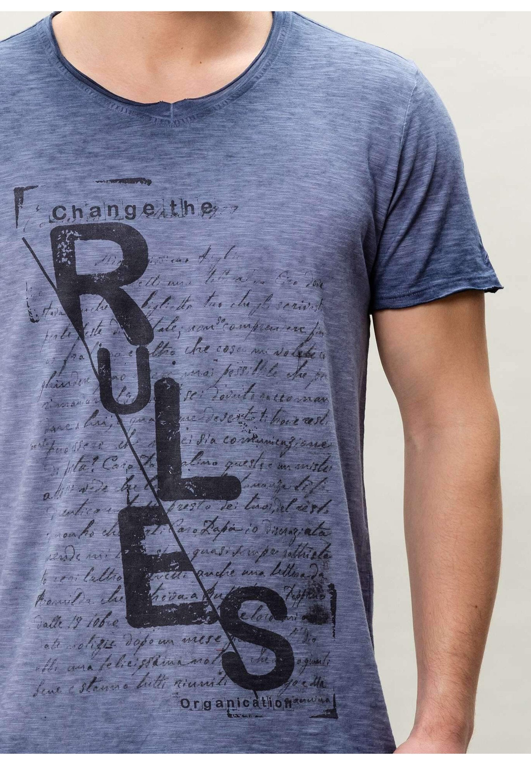 Garment Dyed T-Shirt aus Bio-Baumwolle