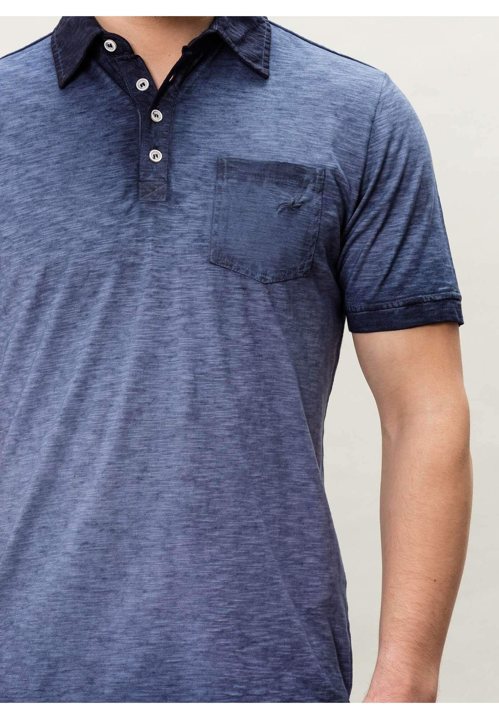 Garment Dyed Poloshirt aus Bio-Baumwolle