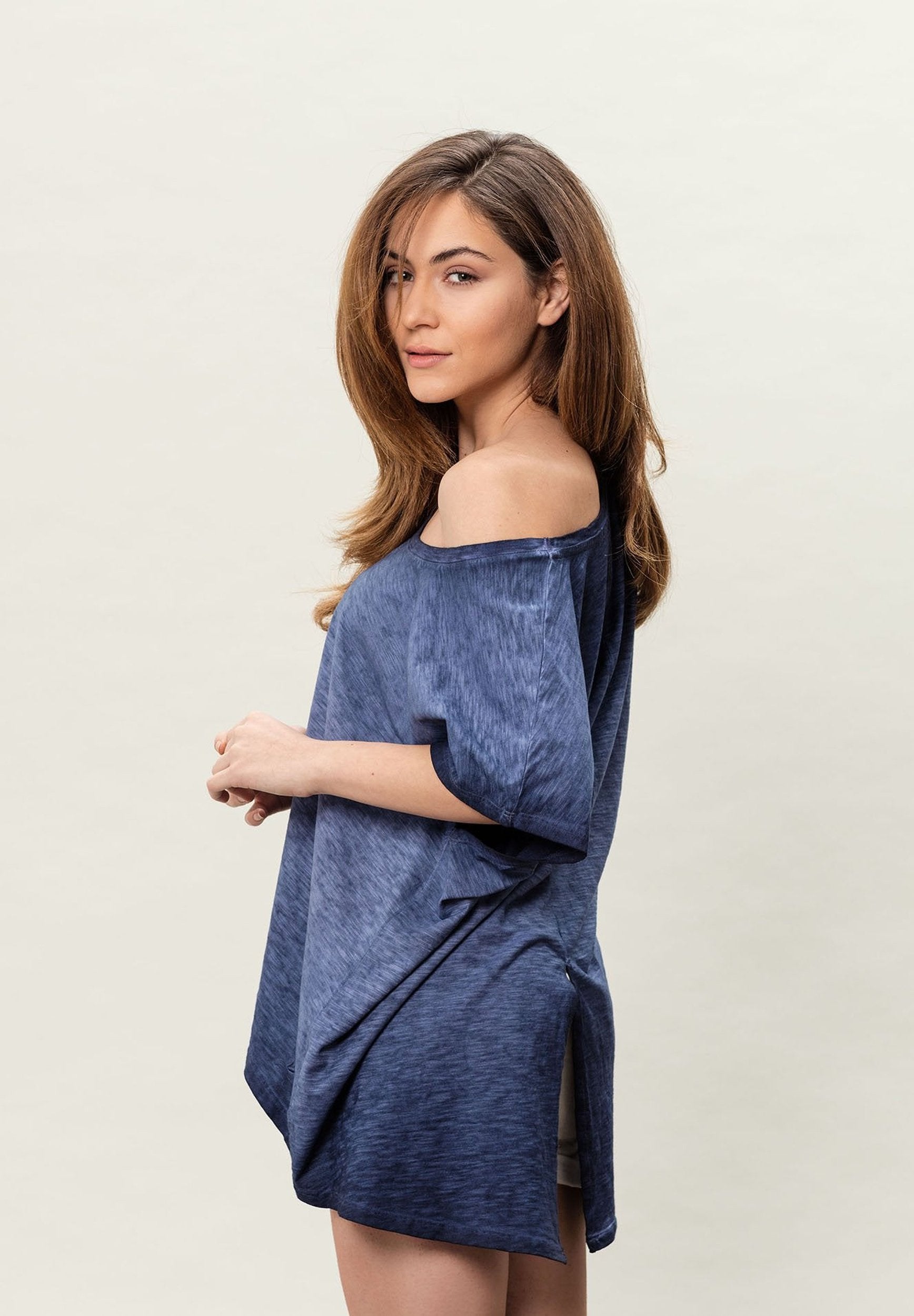 Damen Cold Pigment Dyed T-Shirt aus Bio-Baumwolle