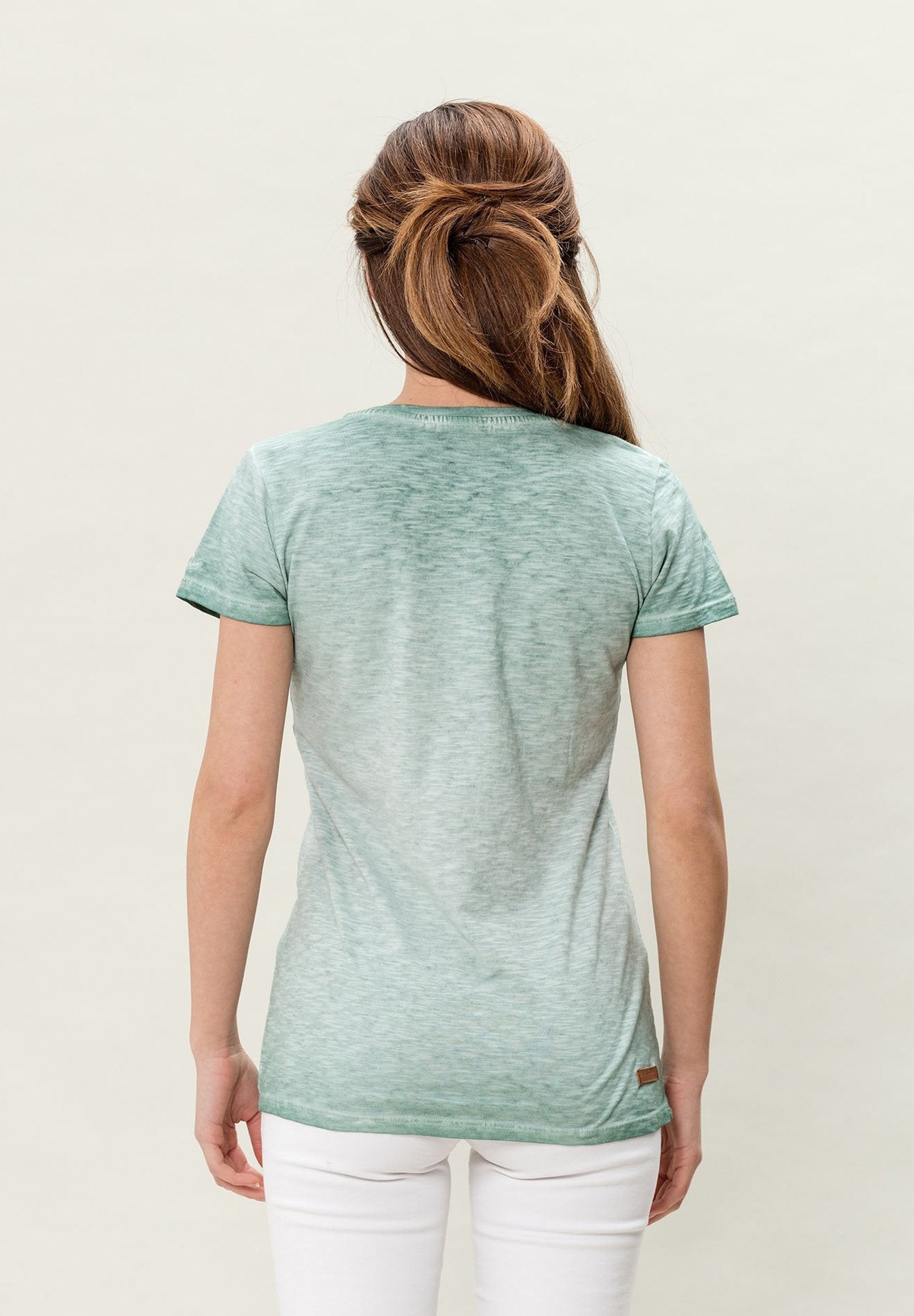 Damen Cold Pigment Dyed T-Shirt aus Bio-Baumwolle