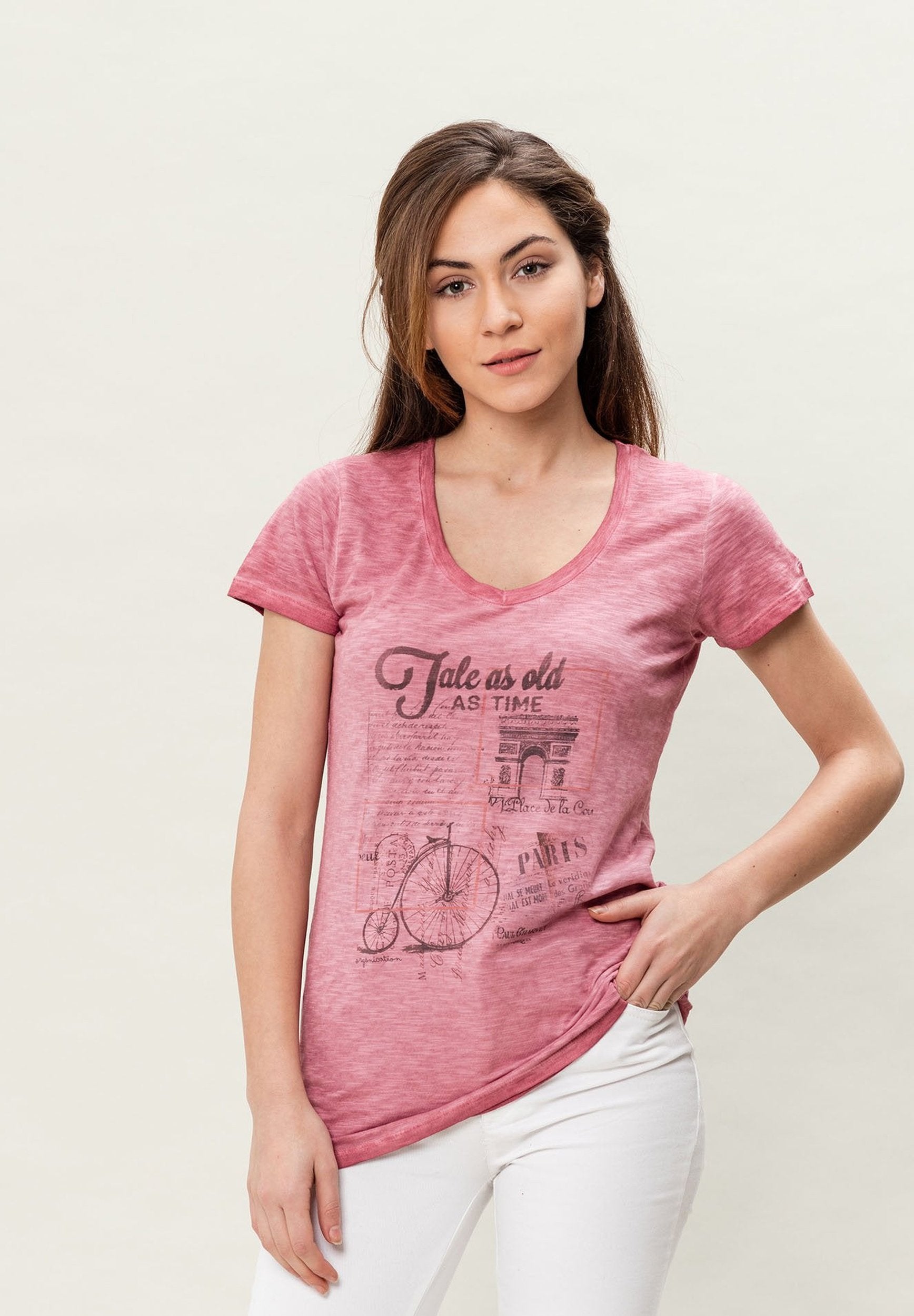 Damen Cold Pigment Dyed T-Shirt aus Bio-Baumwolle