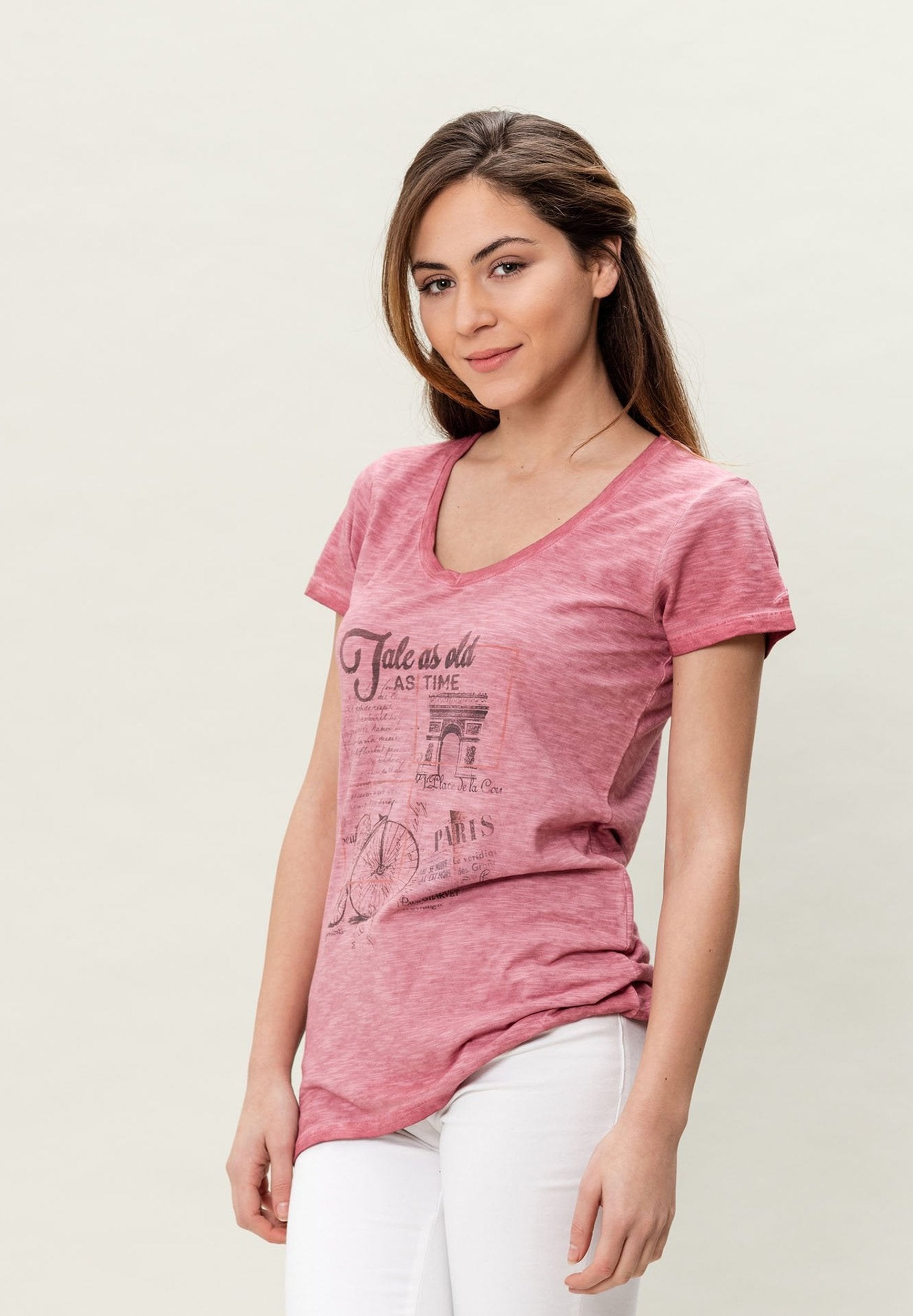 Damen Cold Pigment Dyed T-Shirt aus Bio-Baumwolle