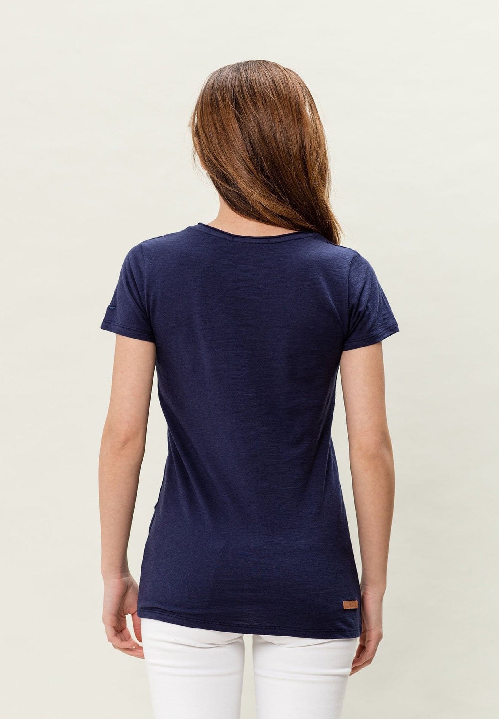 T-Shirt aus Bio-Baumwolle mit Brusttasche