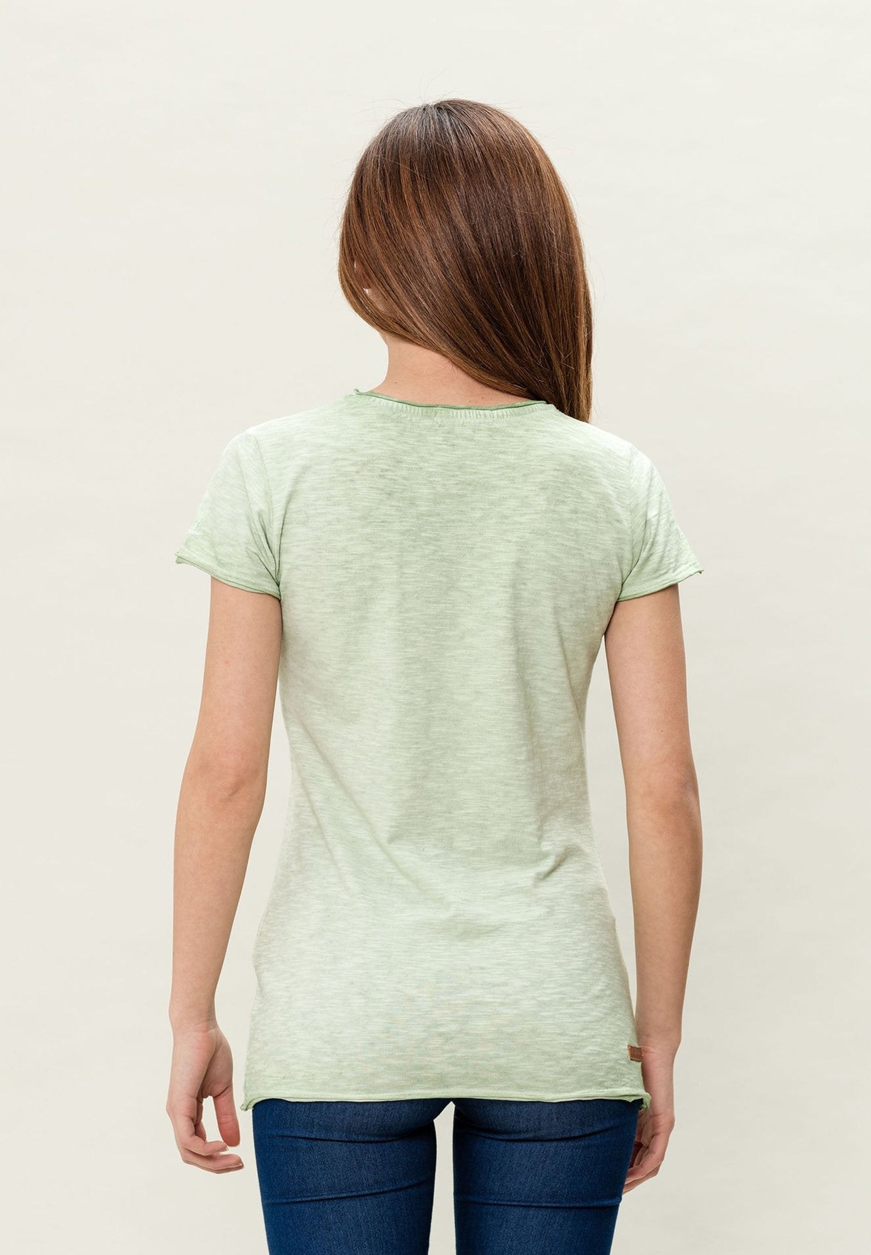 Damen Cold Pigment Dyed T-Shirt aus Bio-Baumwolle