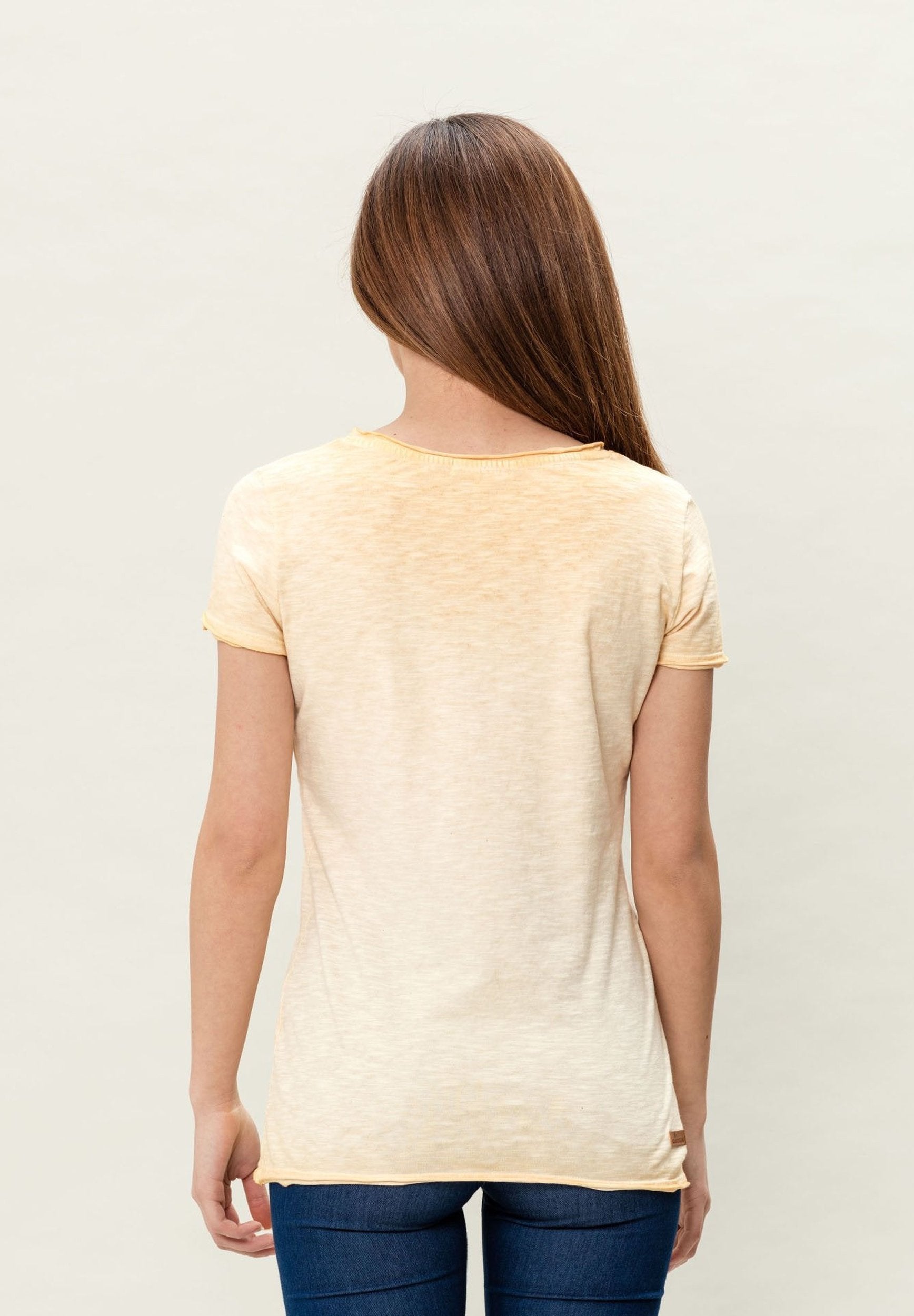 Damen Cold Pigment Dyed T-Shirt aus Bio-Baumwolle