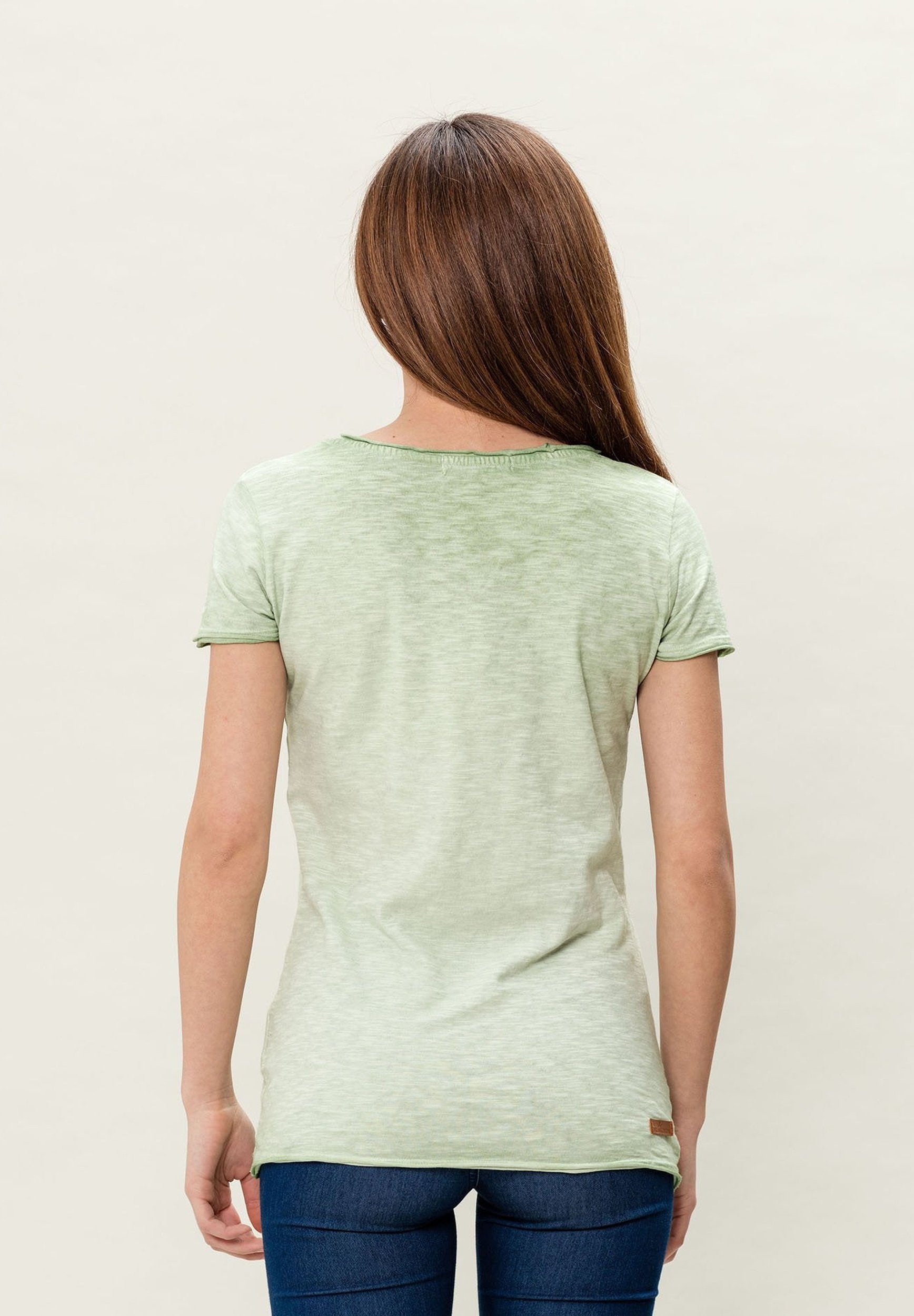 Damen Cold Pigment Dyed T-Shirt aus Bio-Baumwolle