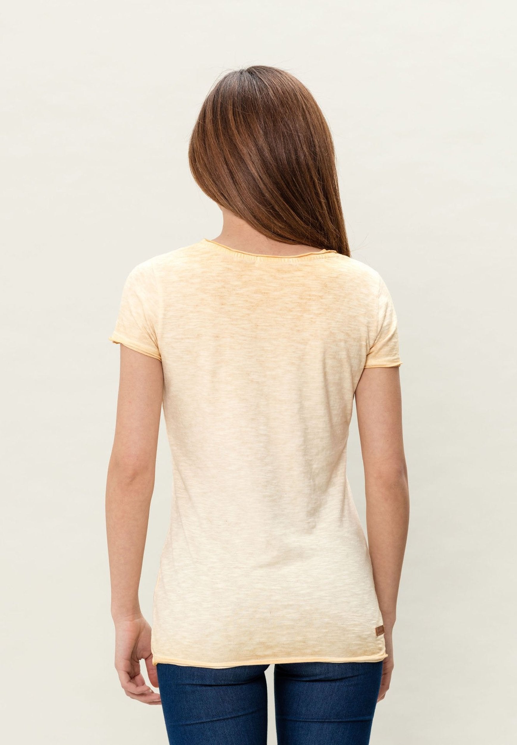 Damen Cold Pigment Dyed T-Shirt aus Bio-Baumwolle